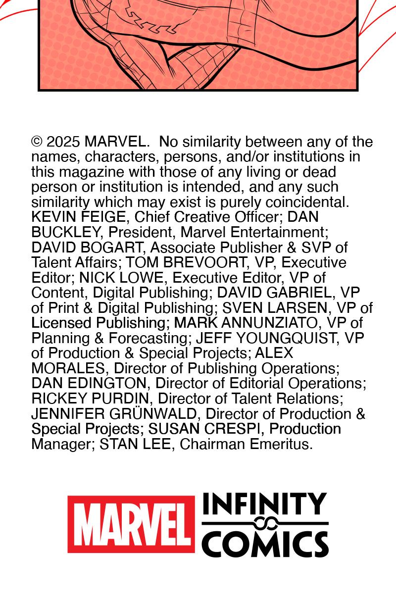 Read Astonishing SpiderMan Infinity Comic (2024) Manga Online