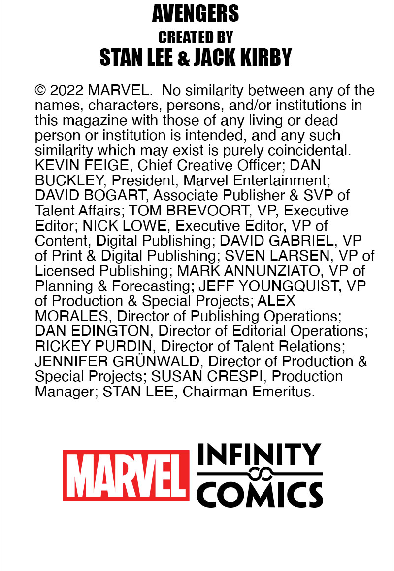 Read Avengers Electric Rain Infinity Comic (2022) Manga Online