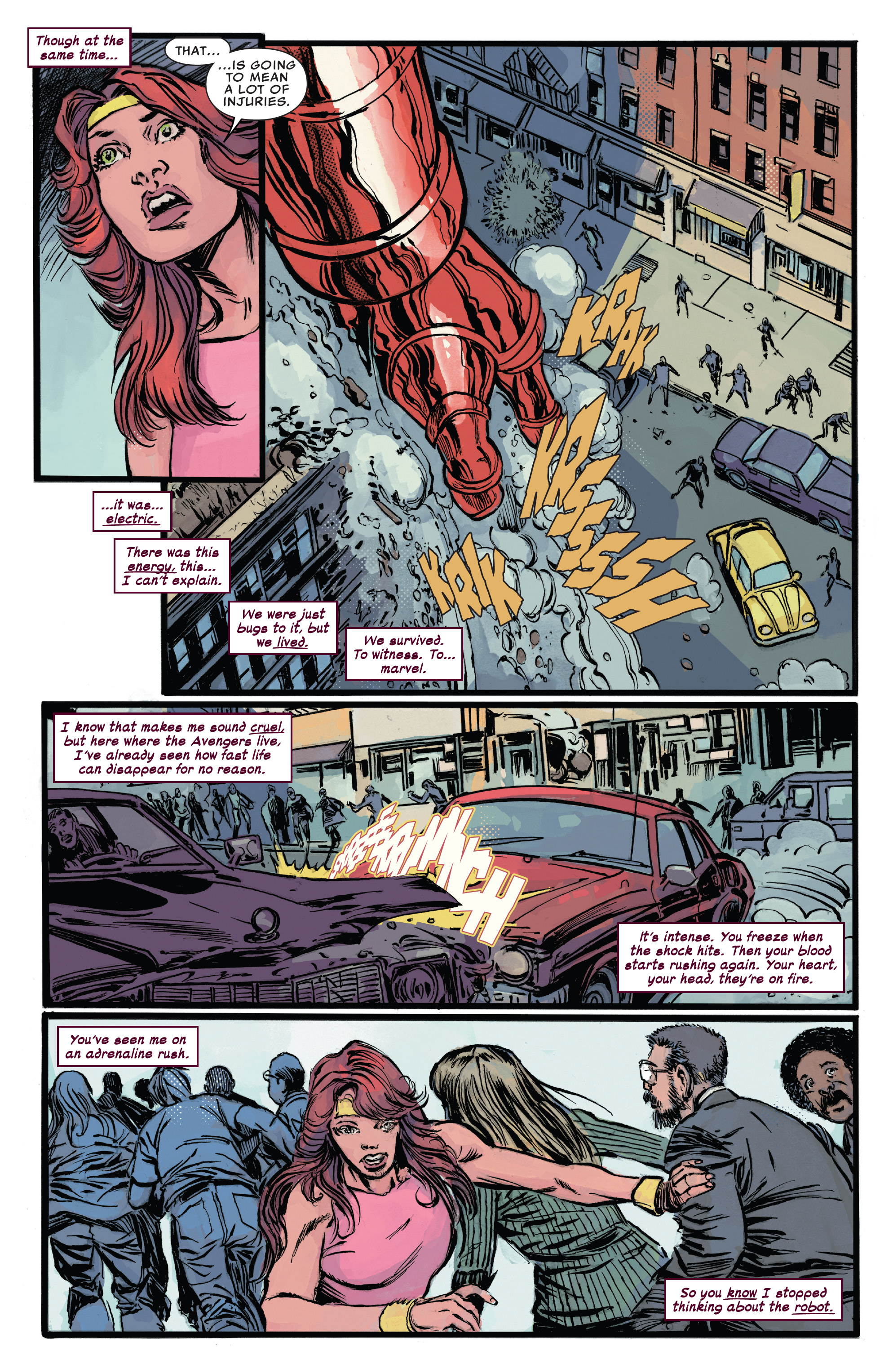 Read Avengers Marvels Snapshot (2020) Manga Online
