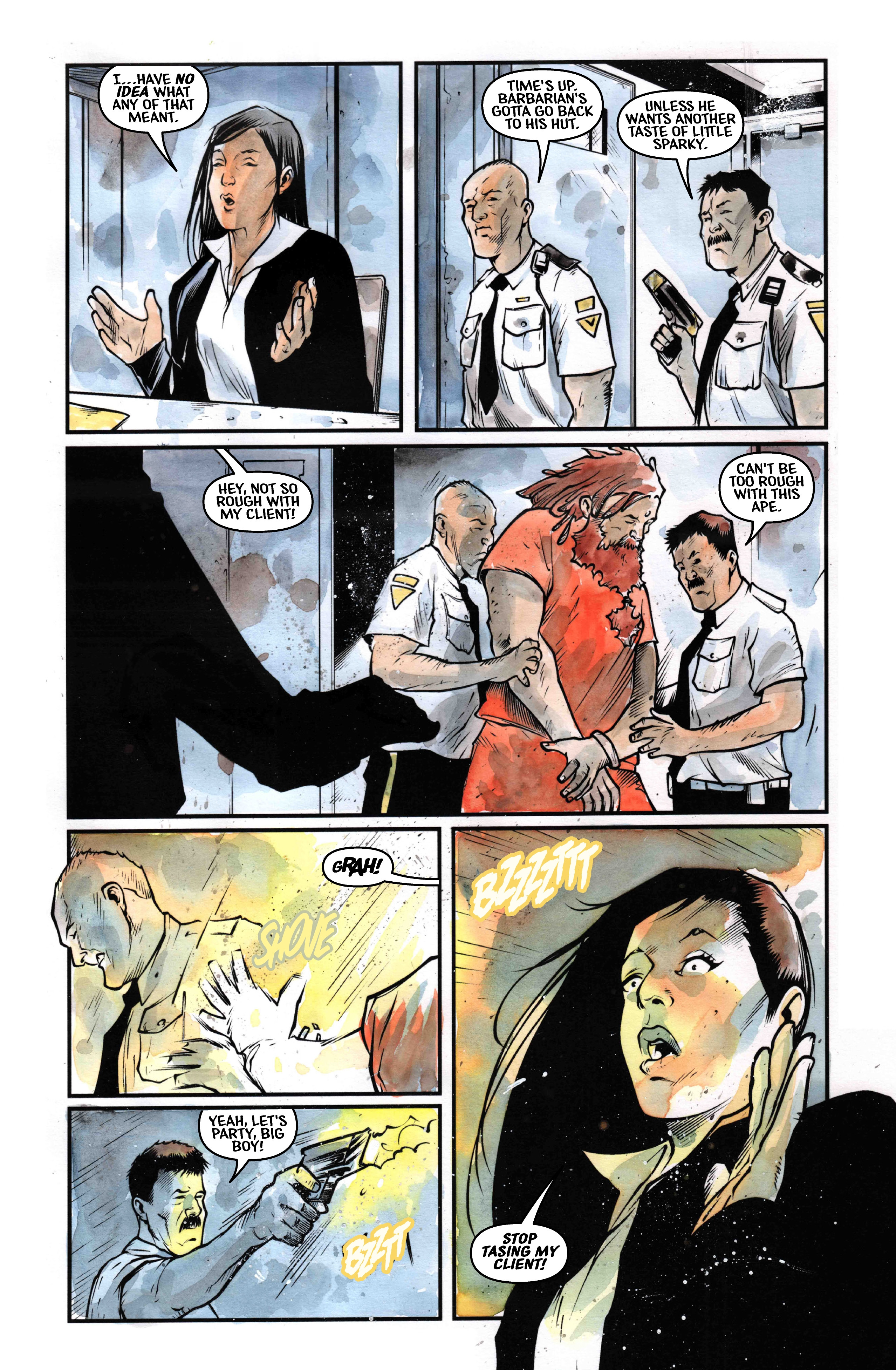 Read Barbarian Behind Bars (2026) Manga Online