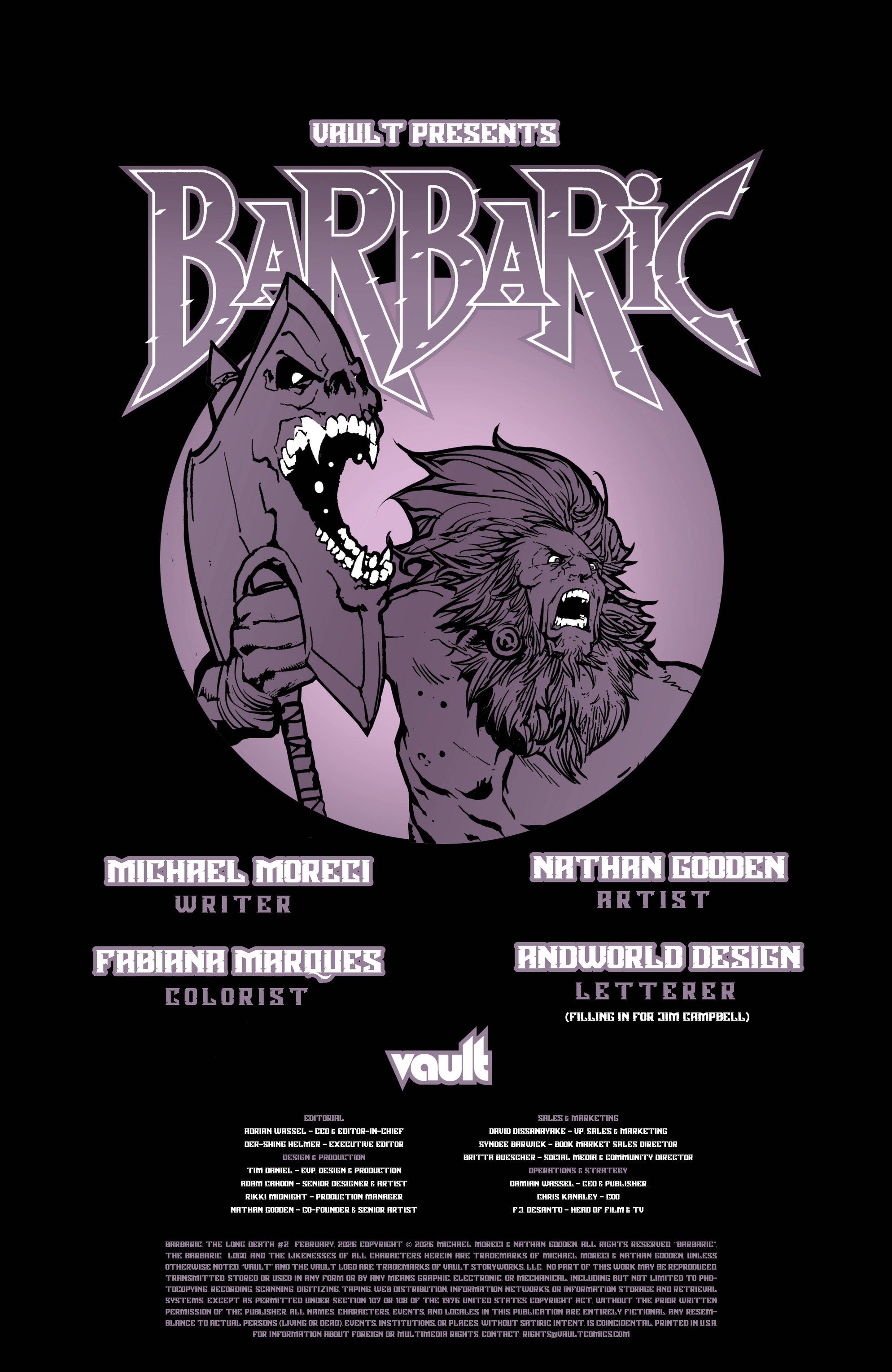 Read Barbaric The Long Death Comic Book Manga Online