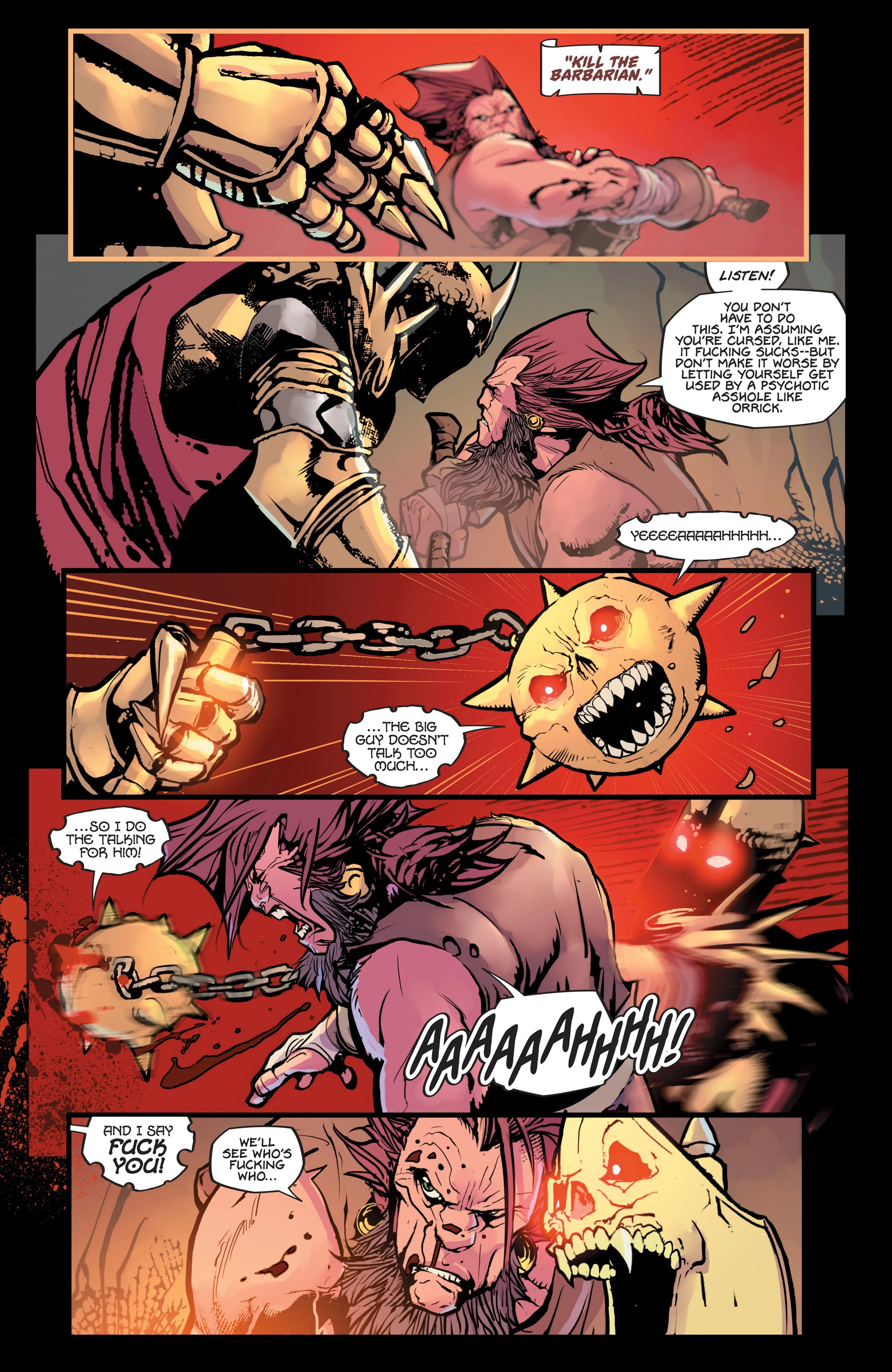 Read Barbaric The Long Death Comic Book Manga Online