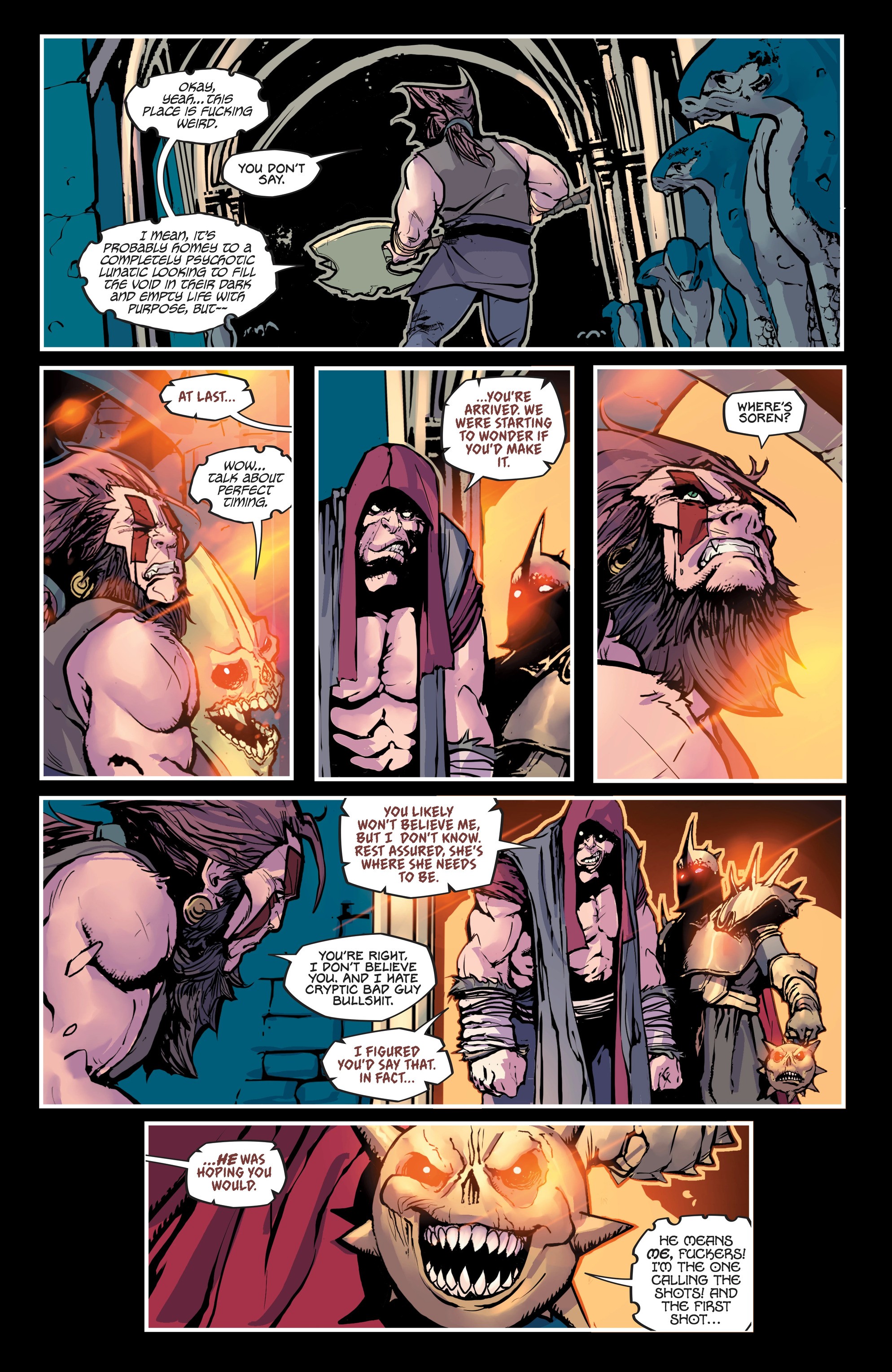 Read Barbaric The Long Death Comic Book Manga Online