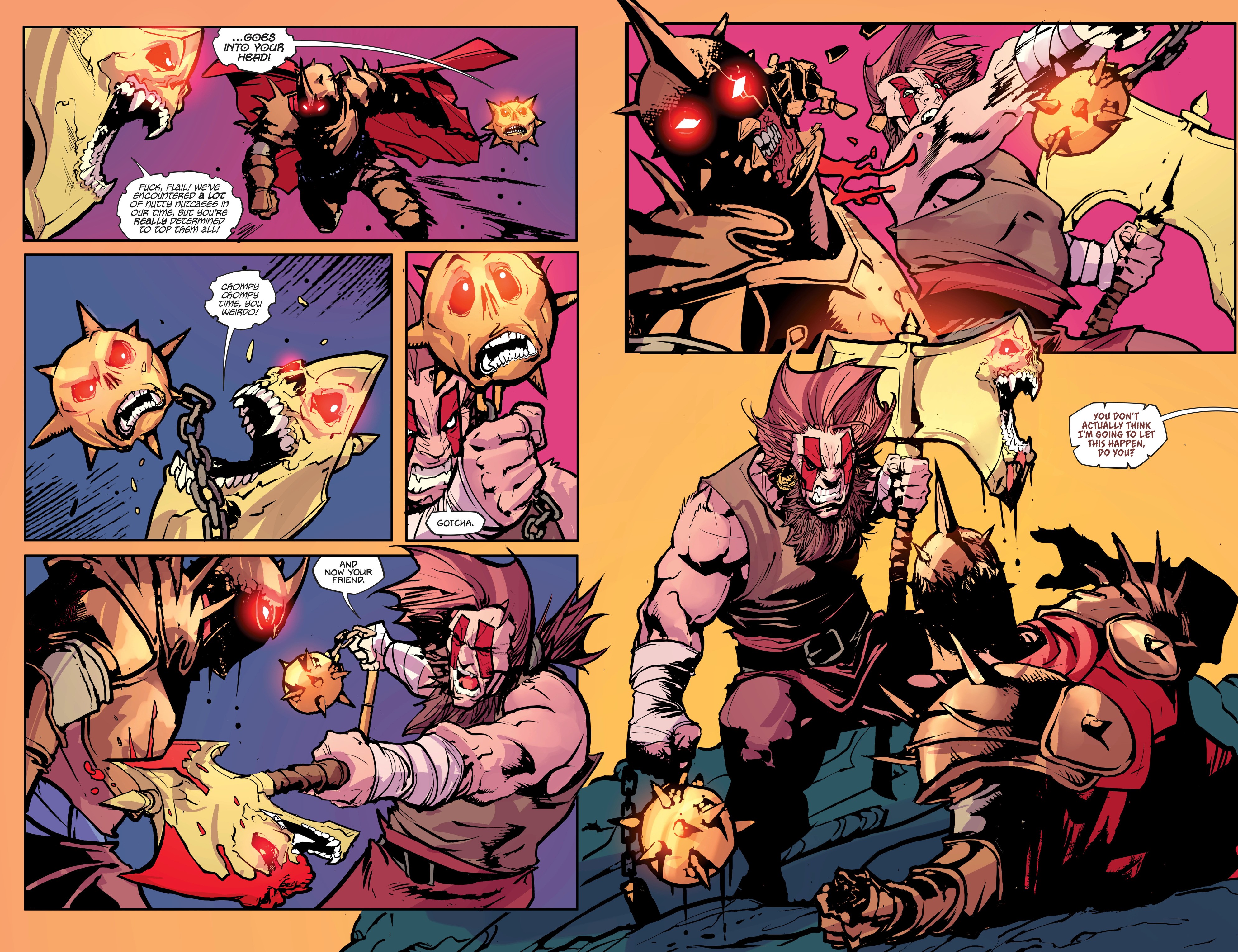 Read Barbaric The Long Death Comic Book Manga Online