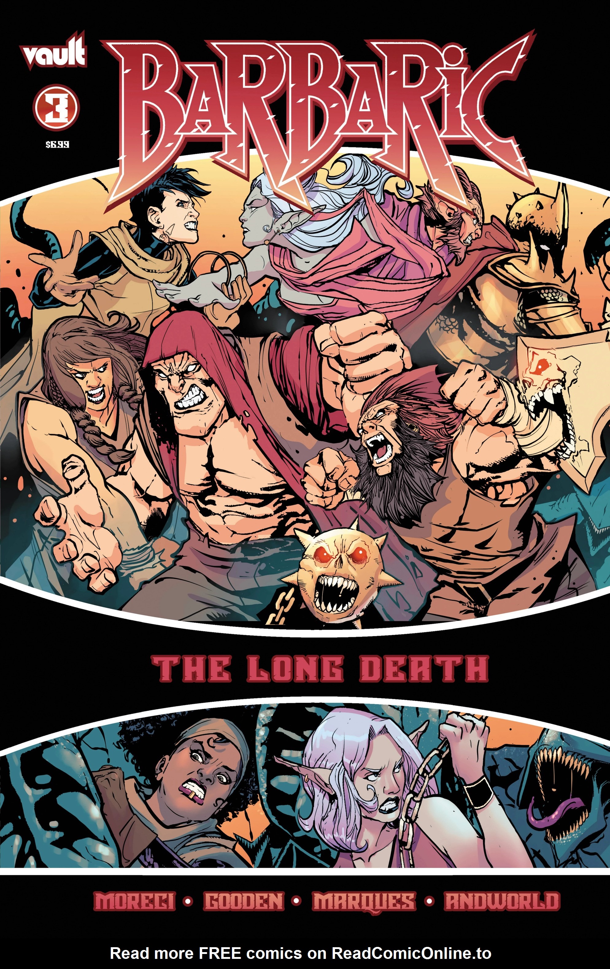 Read Barbaric The Long Death Comic Book Manga Online