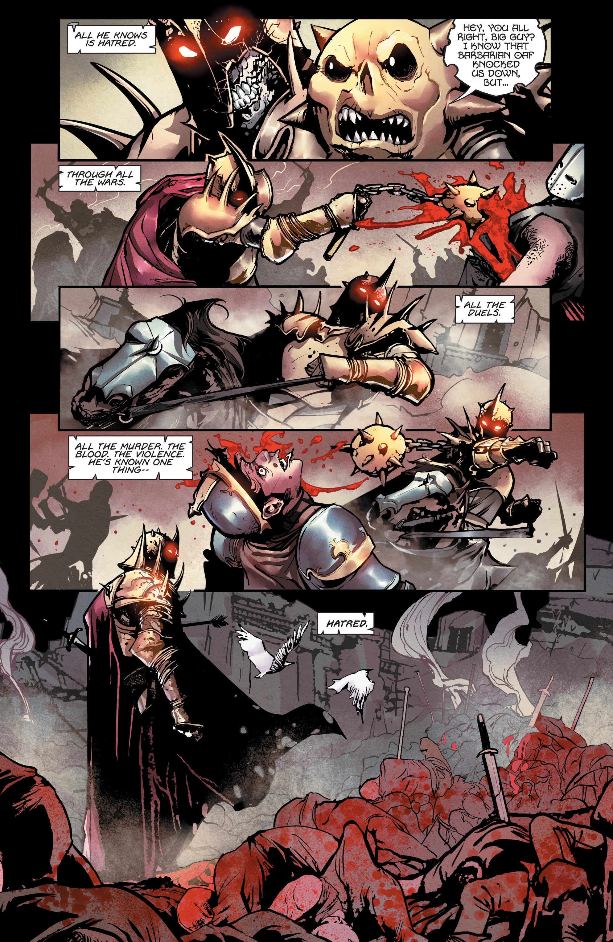 Read Barbaric The Long Death Comic Book Manga Online