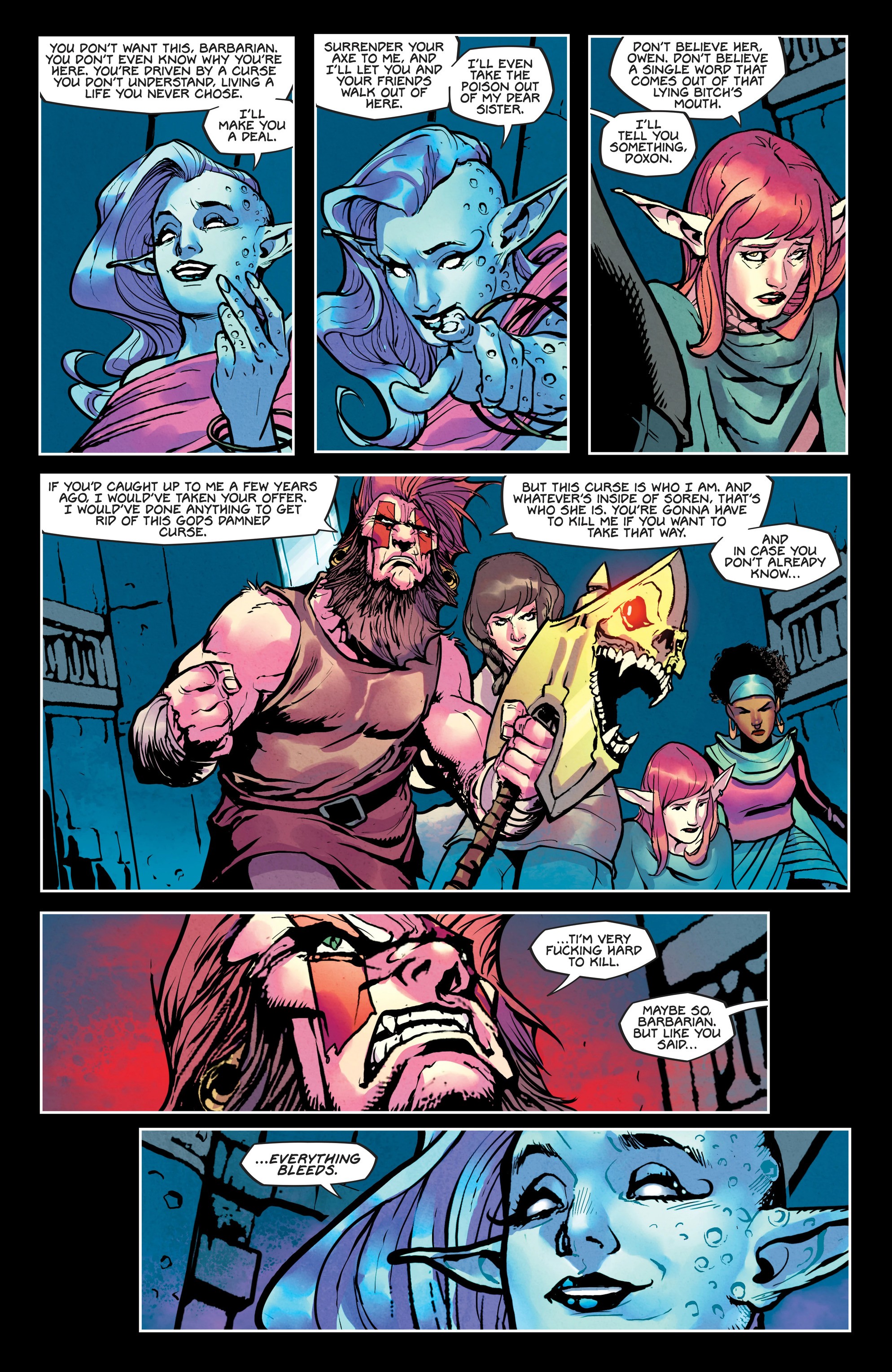 Read Barbaric The Long Death Comic Book Manga Online