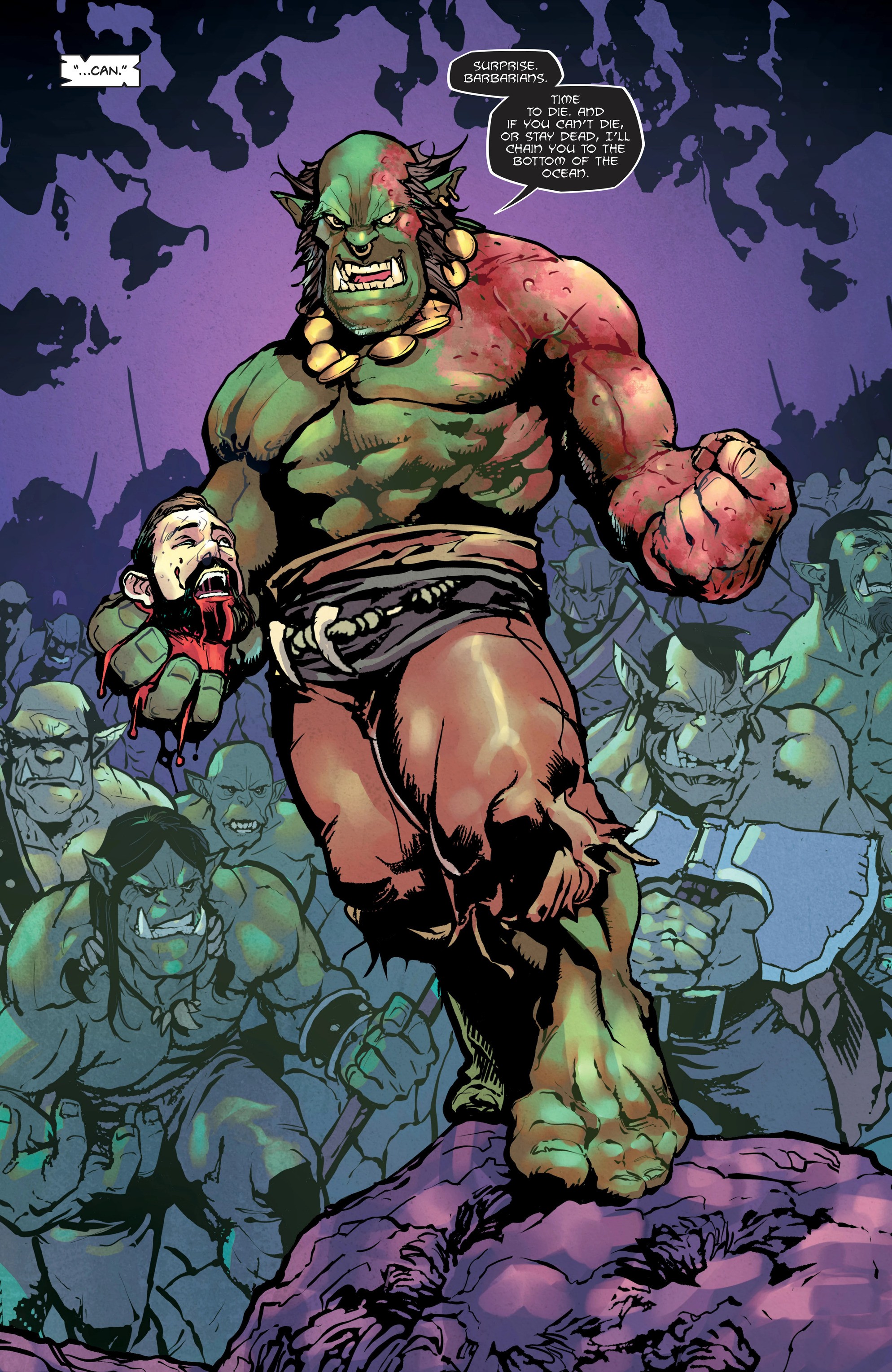 Read Barbaric The Long Death Comic Book Manga Online