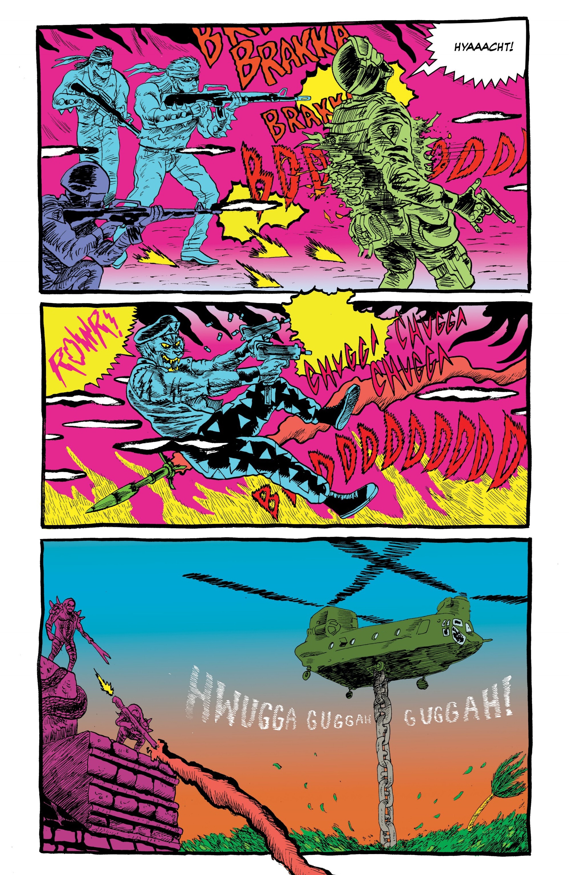 Read Death Fight Forever Comic Book Manga Online