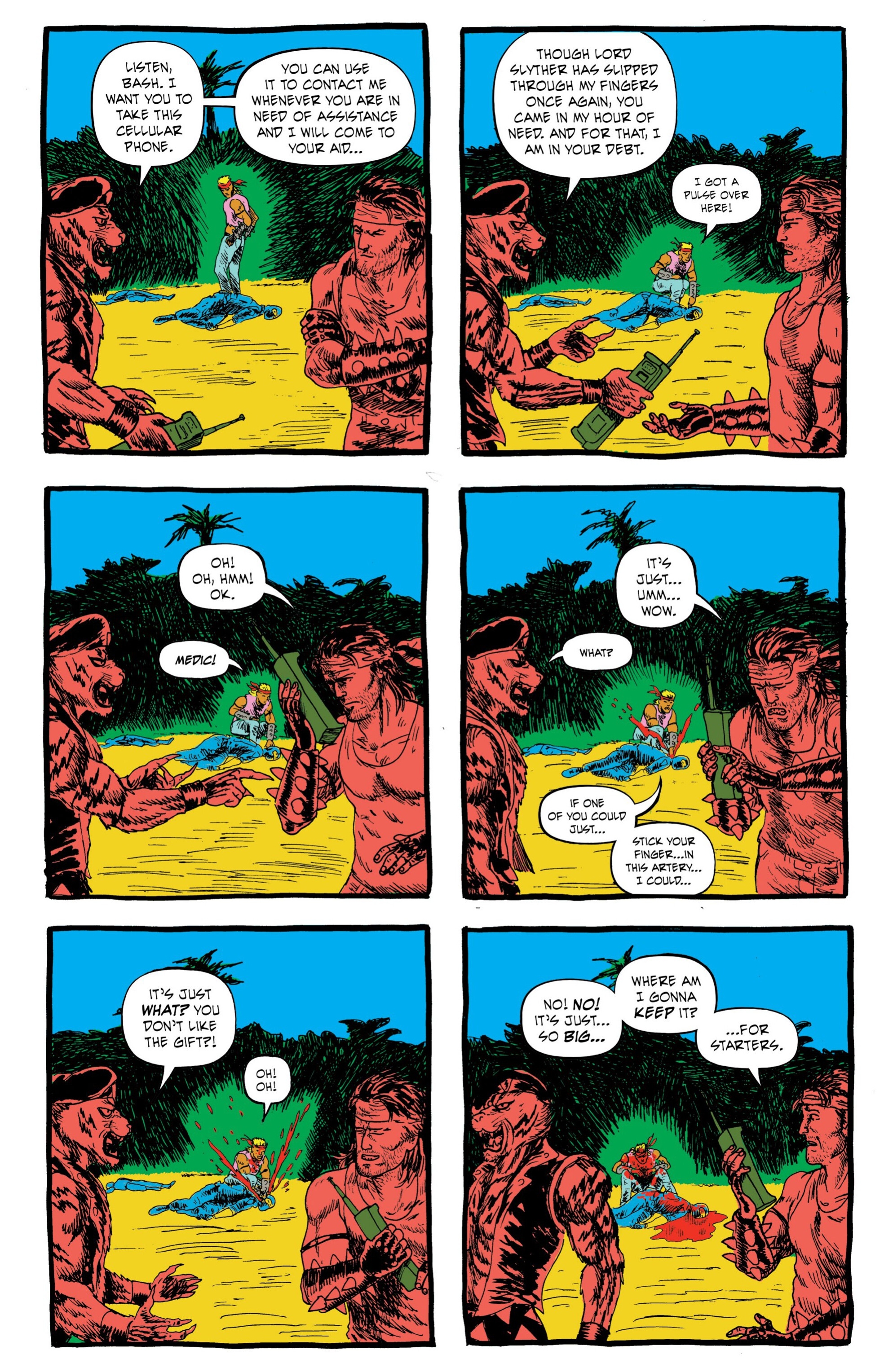 Read Death Fight Forever Comic Book Manga Online