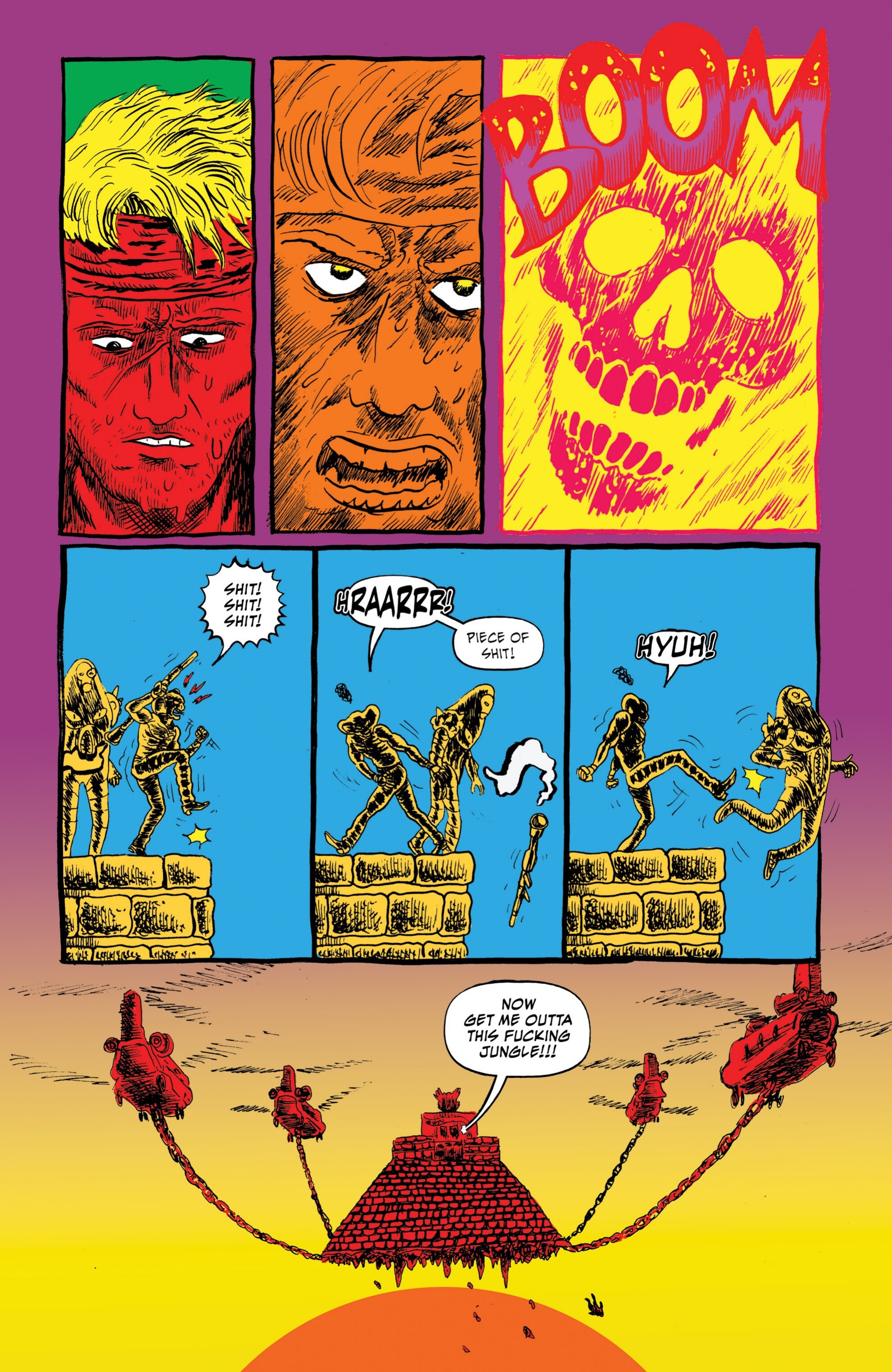 Read Death Fight Forever Comic Book Manga Online