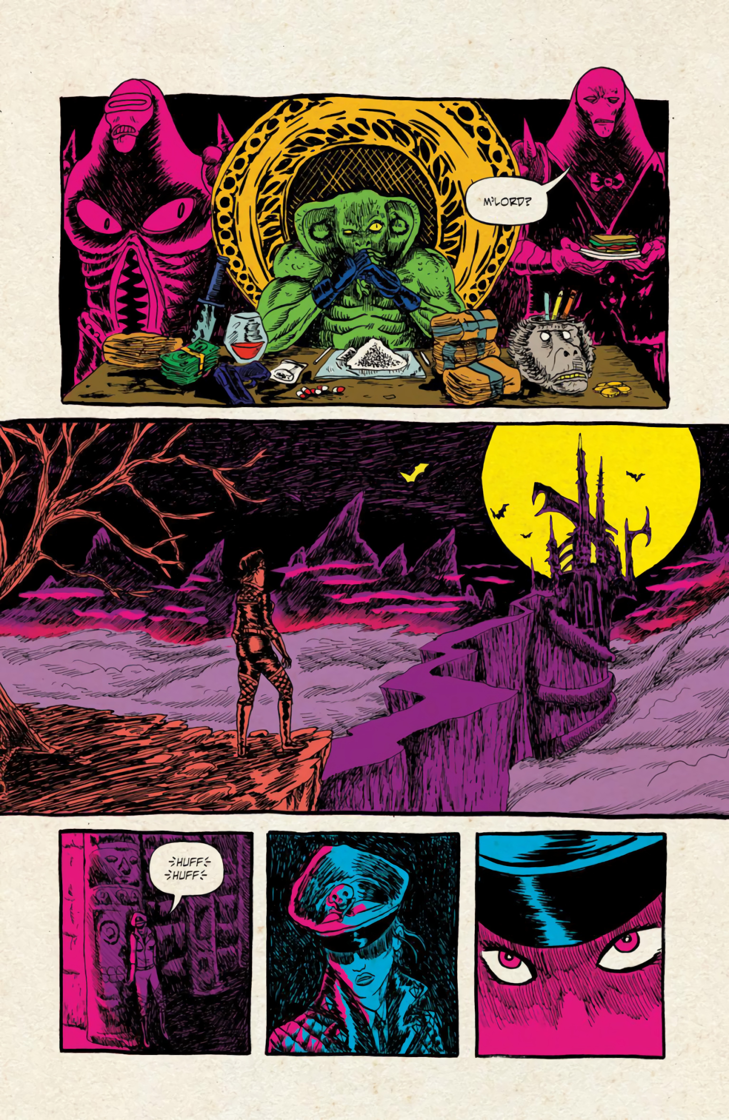 Read Death Fight Forever Comic Book Manga Online