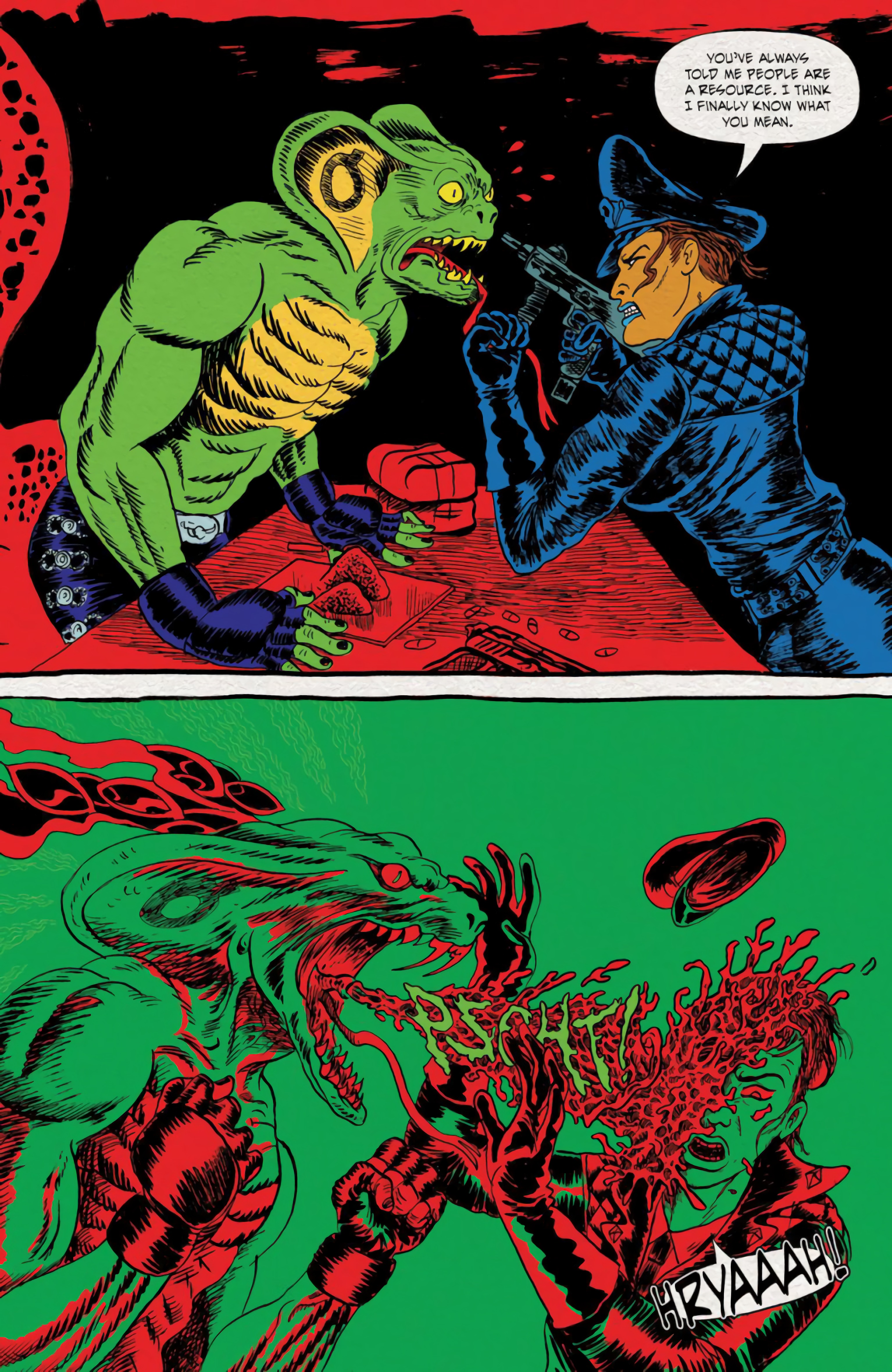 Read Death Fight Forever Comic Book Manga Online