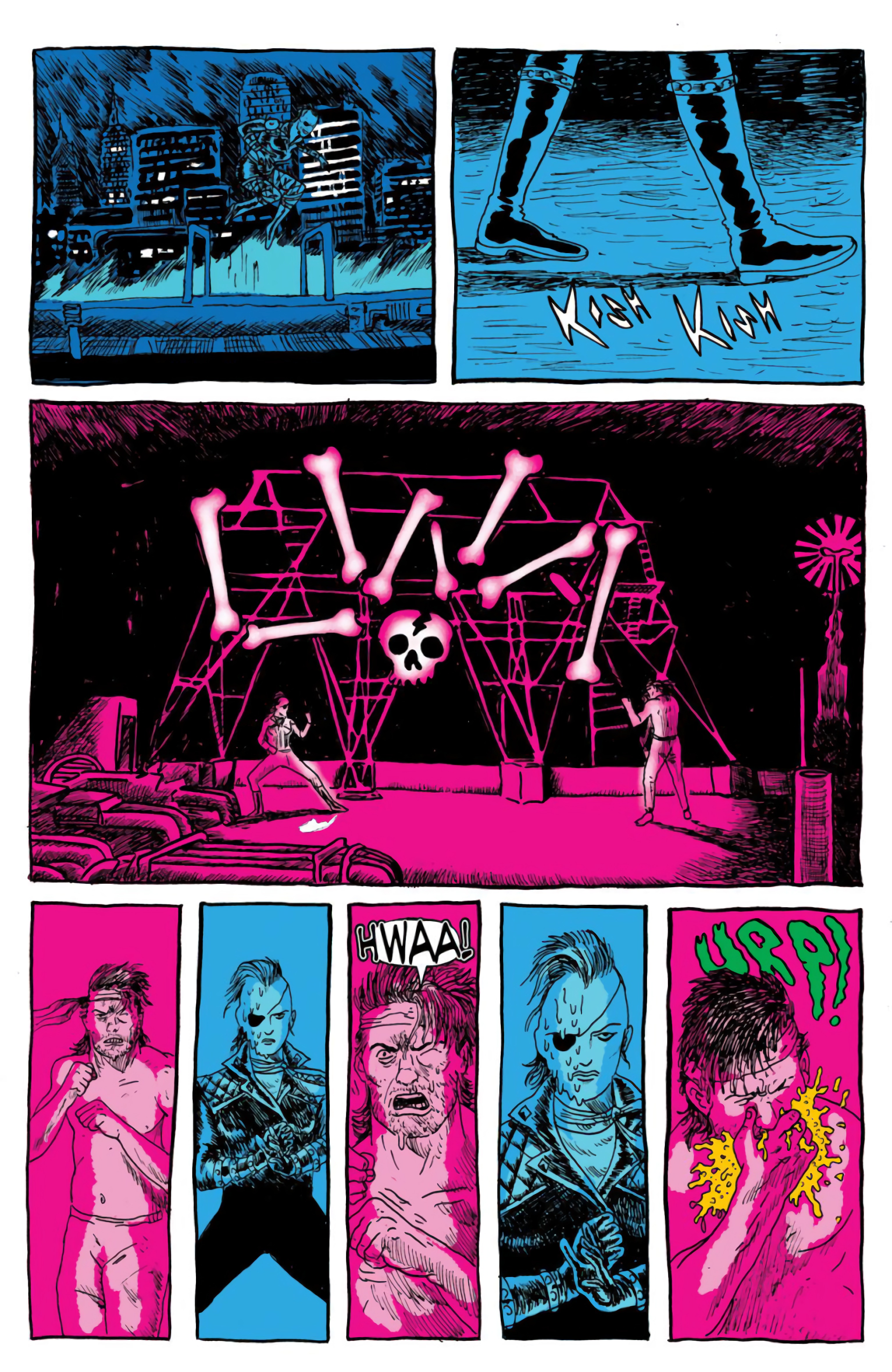 Read Death Fight Forever Comic Book Manga Online