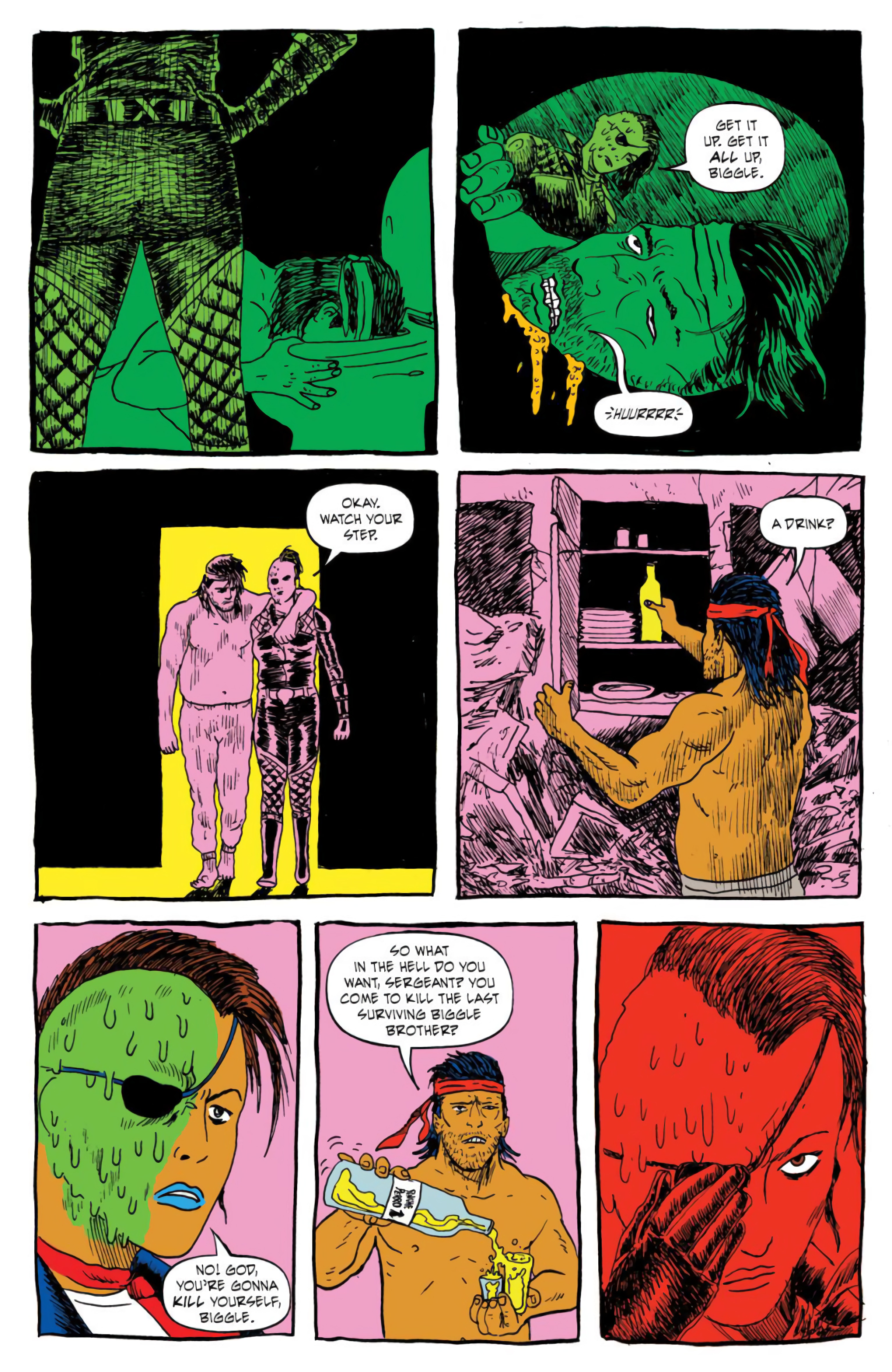 Read Death Fight Forever Comic Book Manga Online