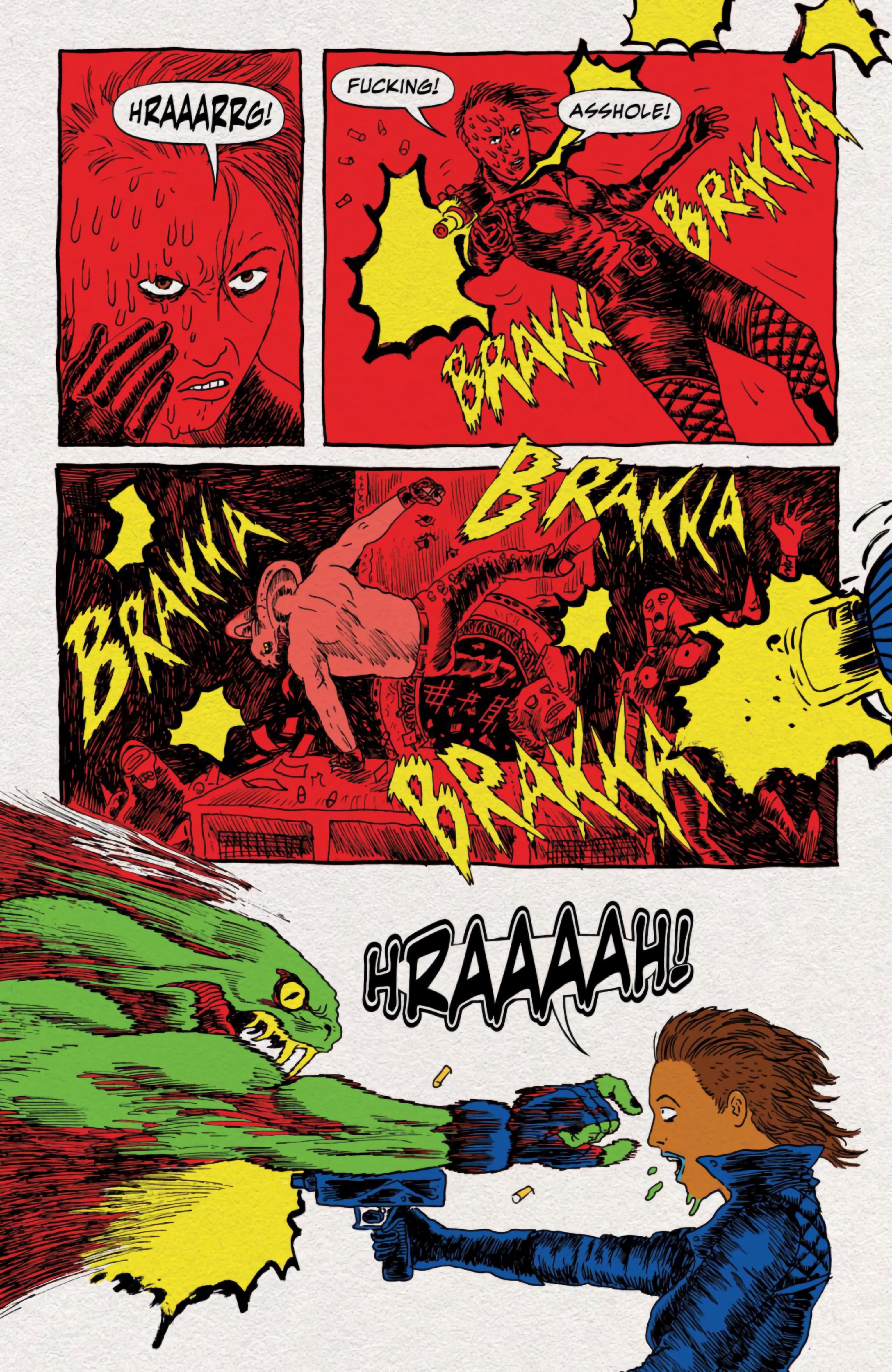 Read Death Fight Forever Comic Book Manga Online
