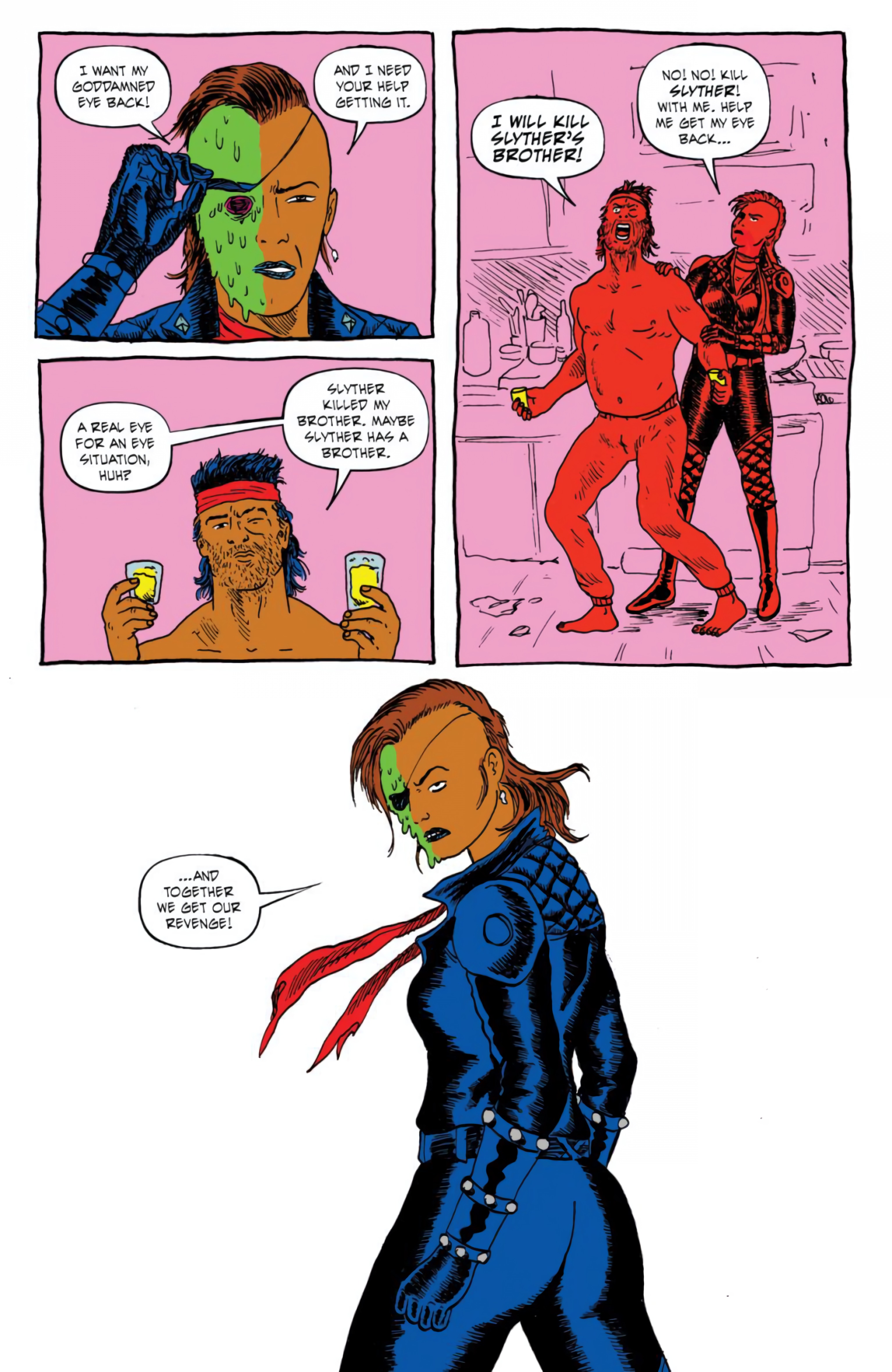 Read Death Fight Forever Comic Book Manga Online