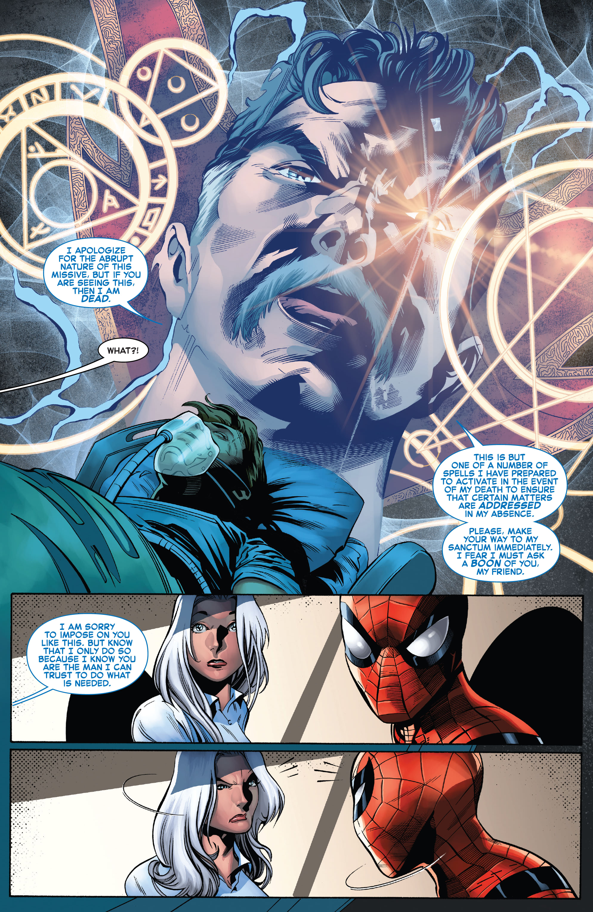 Read Death of Doctor Strange SpiderMan (2021) Manga Online