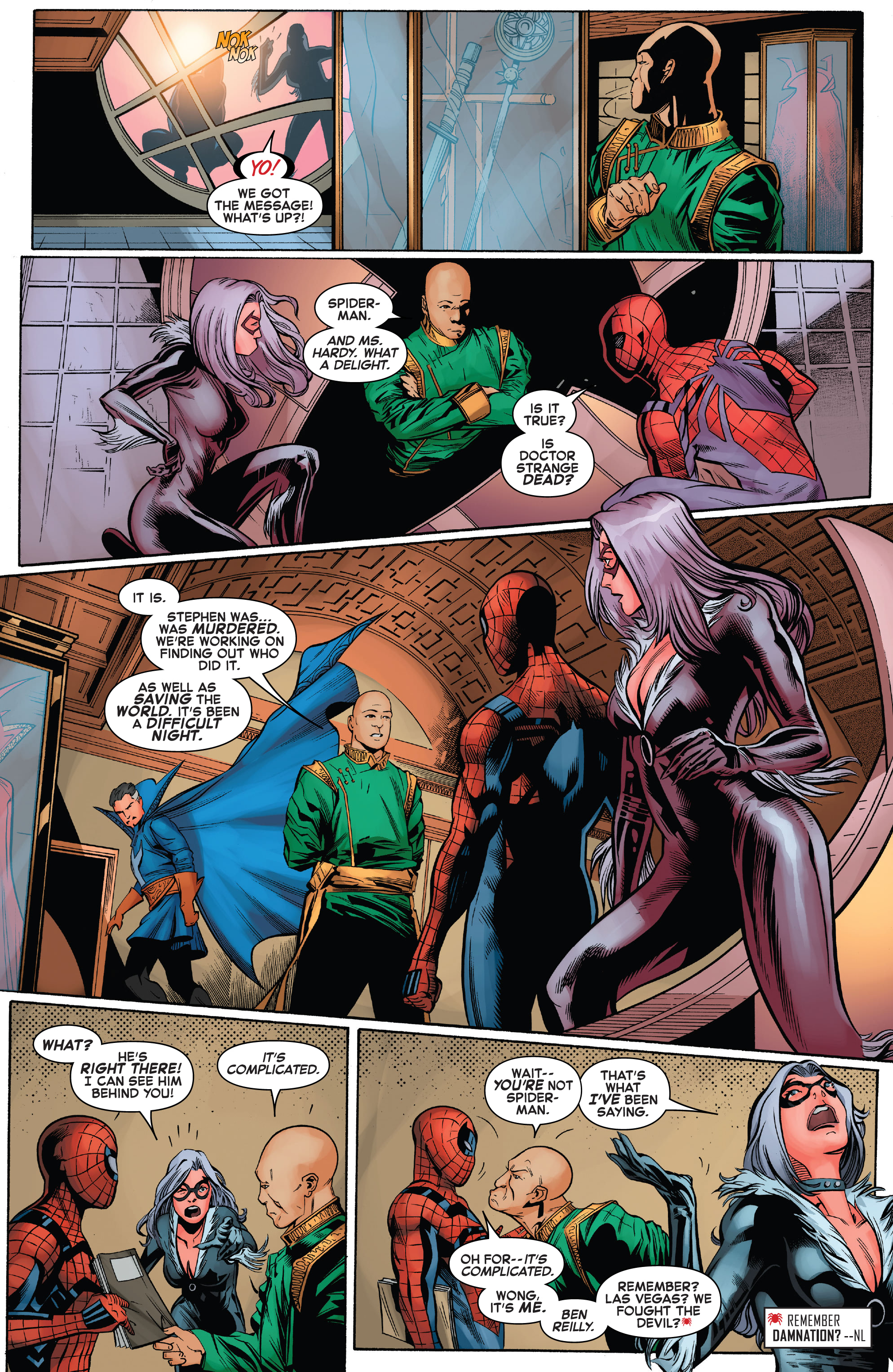 Read Death of Doctor Strange SpiderMan (2021) Manga Online