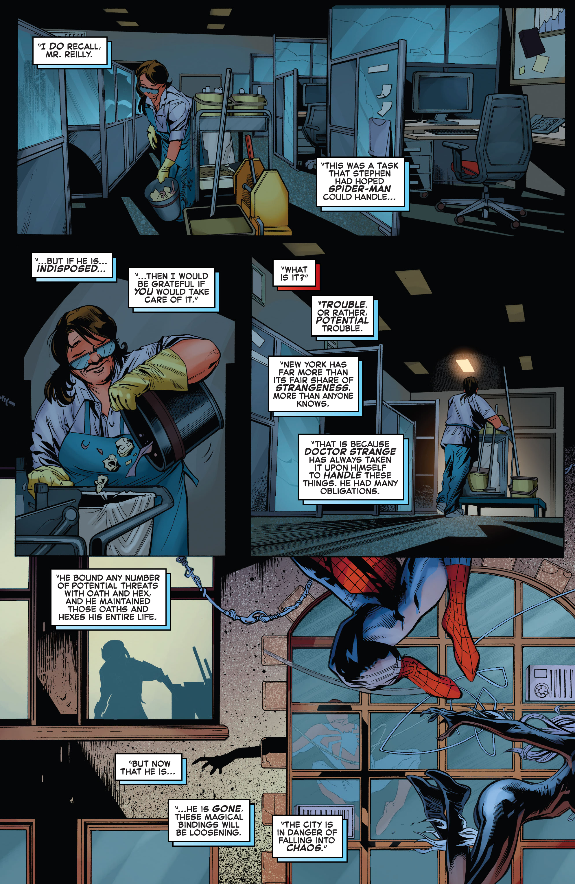 Read Death of Doctor Strange SpiderMan (2021) Manga Online