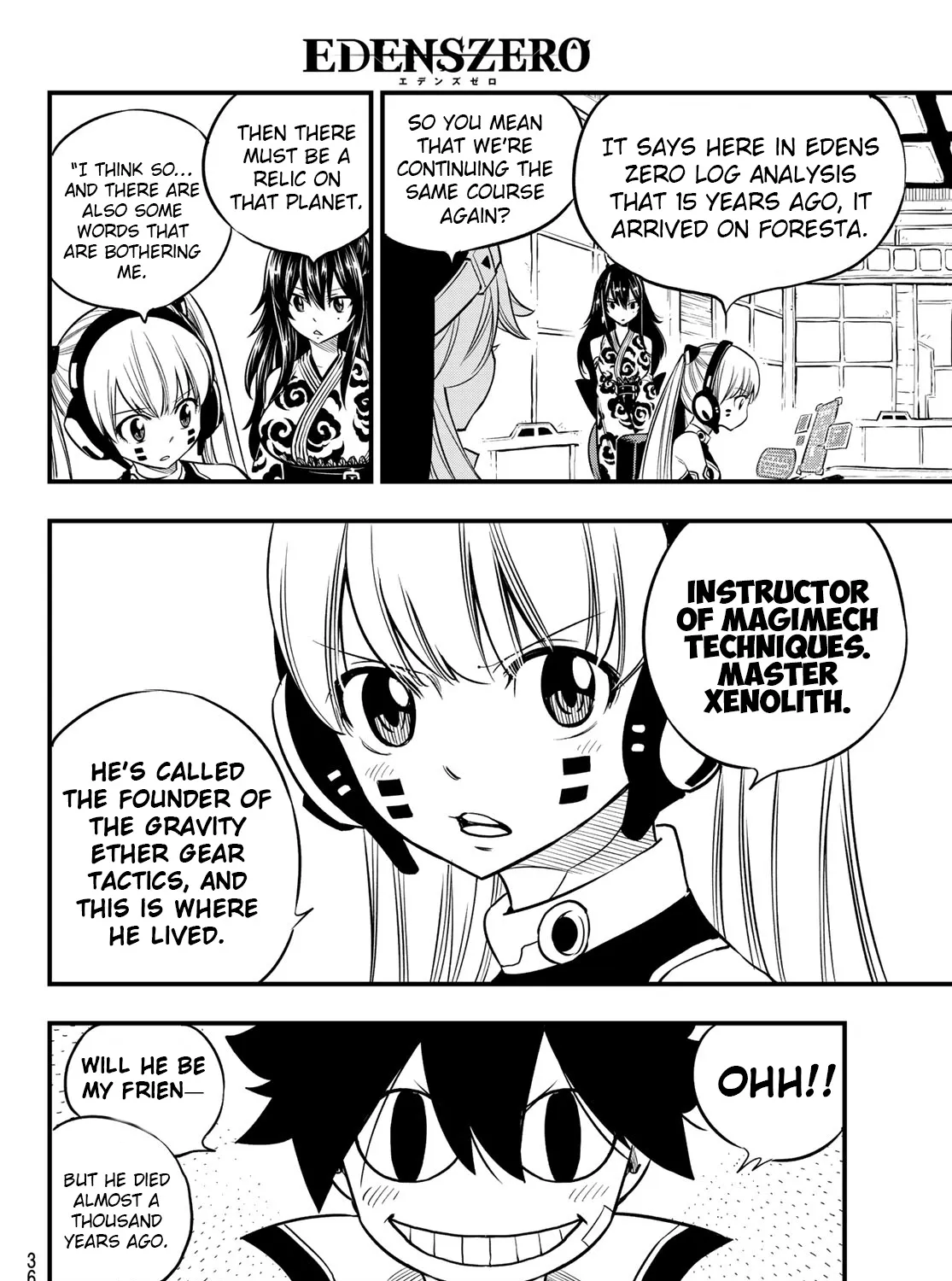 Read Eden's Zero Manga Online