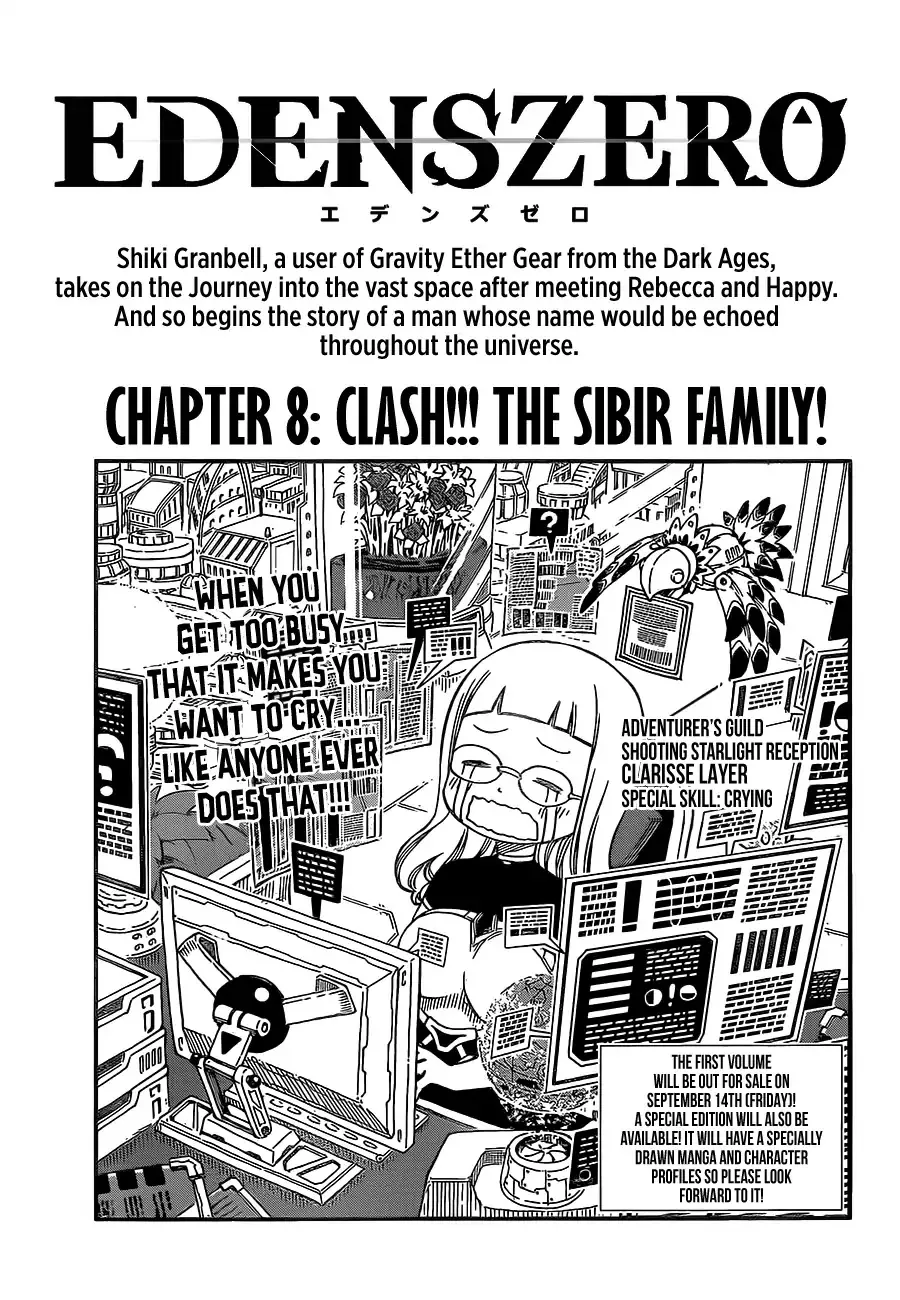 Read Eden's Zero Manga Online