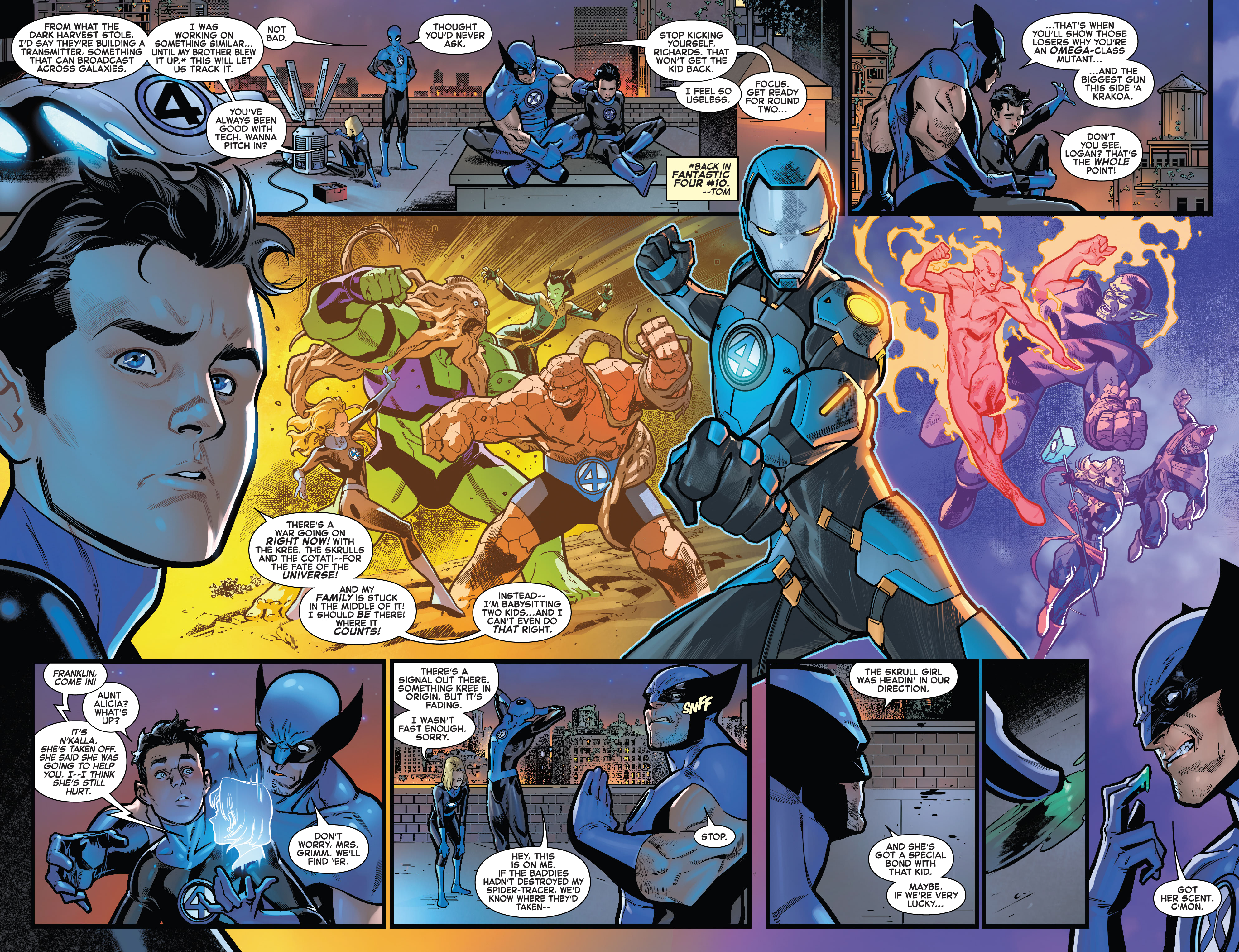 Read Fantastic Four (2018) Manga Online