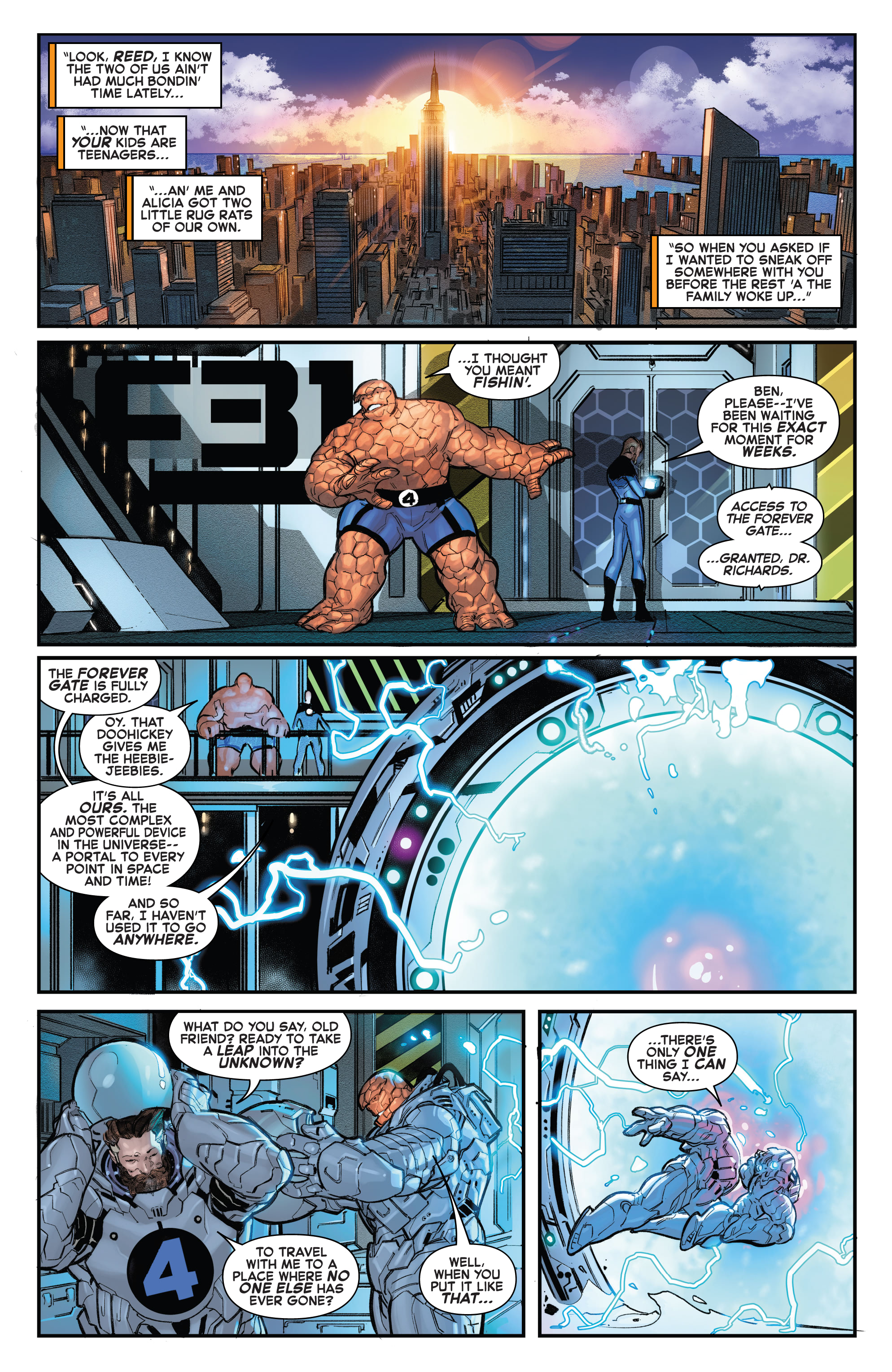 Read Fantastic Four (2018) Manga Online