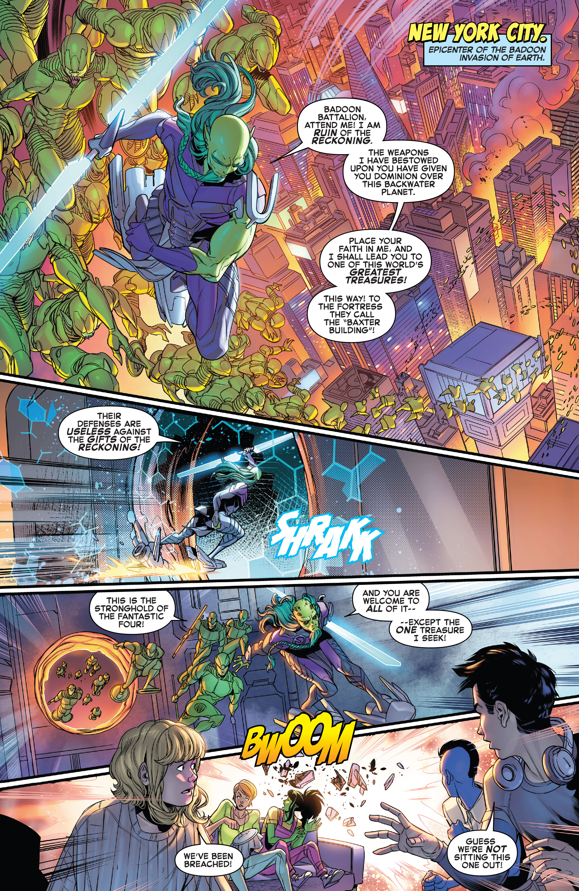 Read Fantastic Four (2018) Manga Online