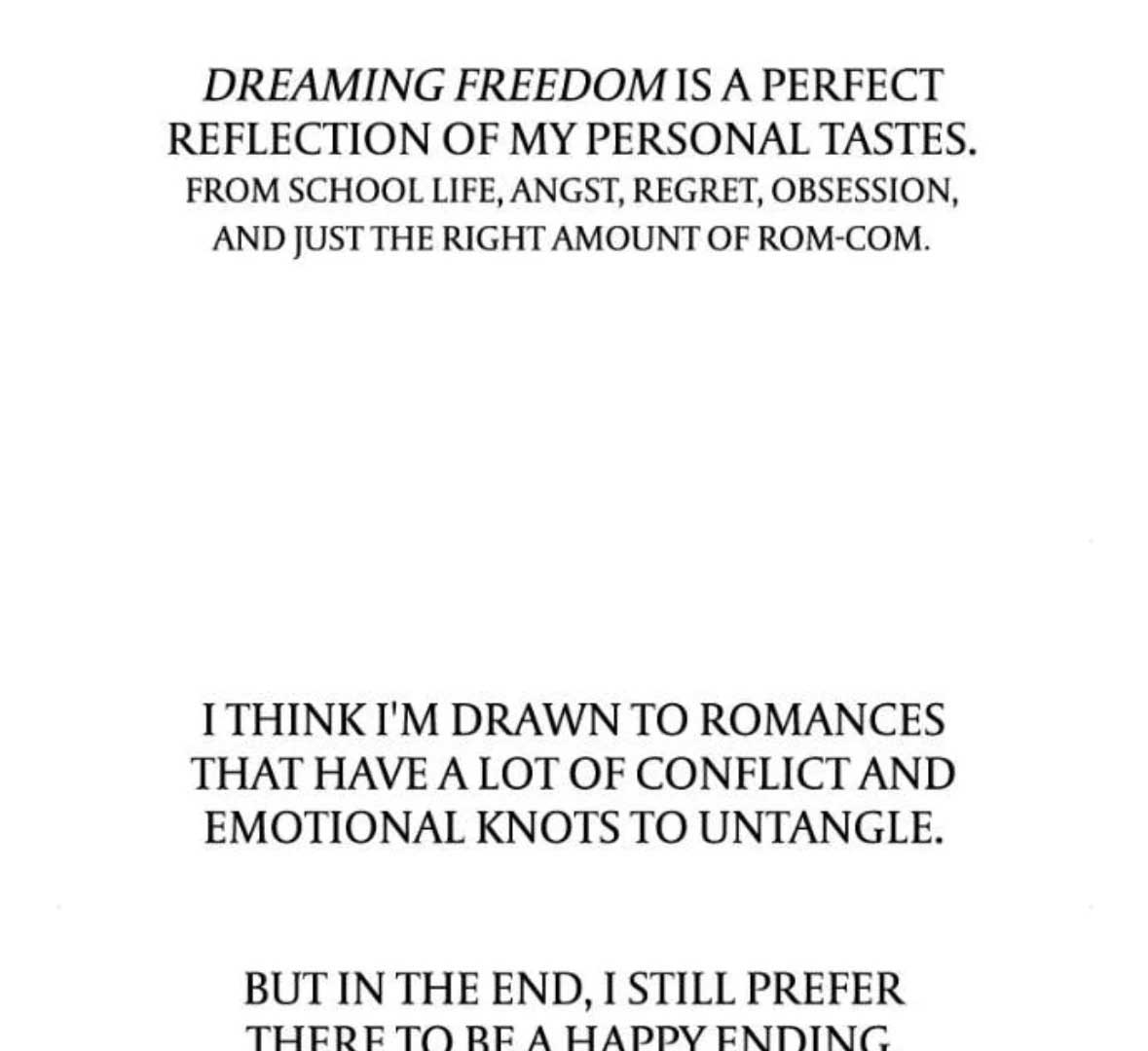 Read Free in Dreams Manga Online