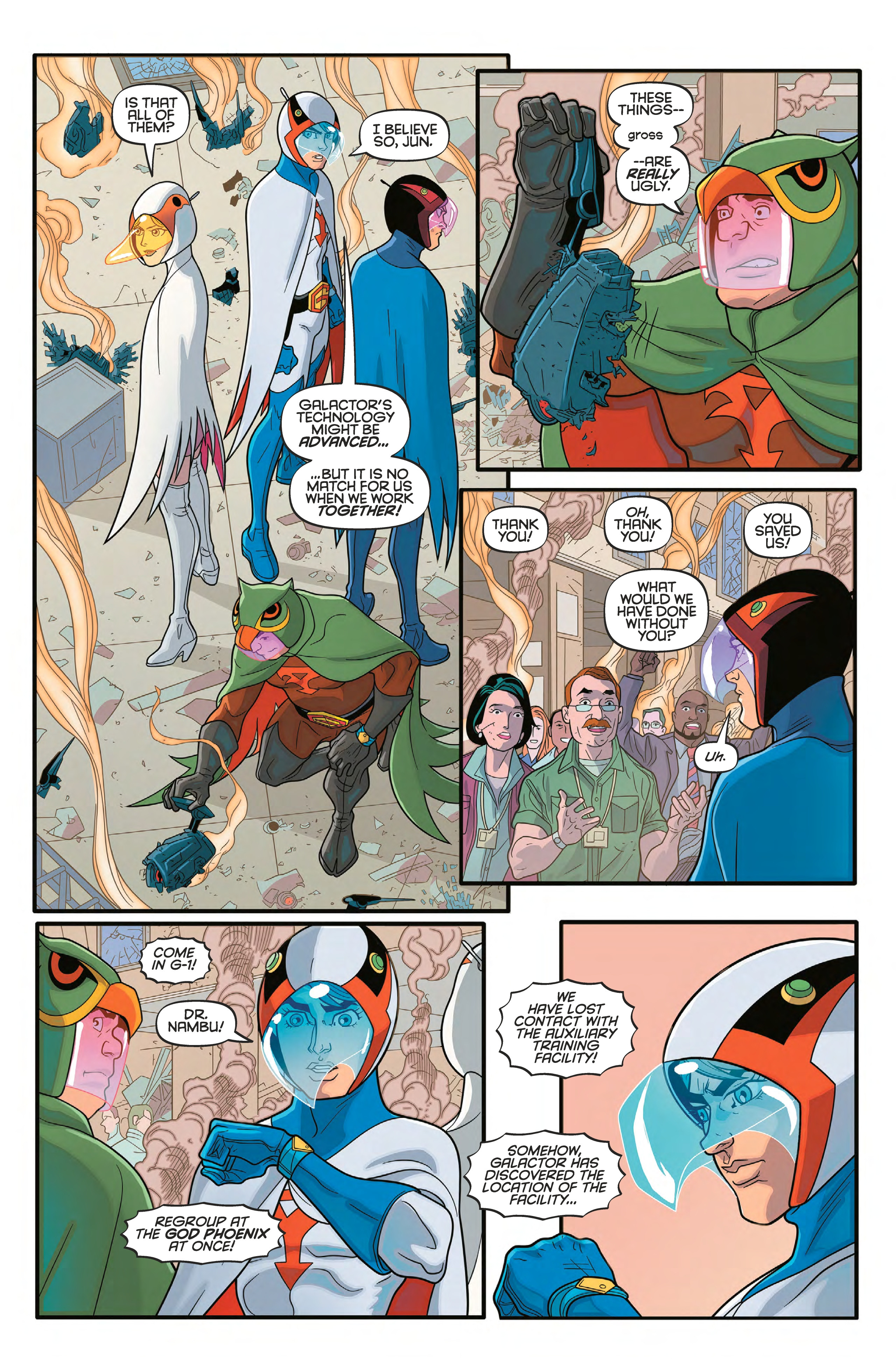 Read Gatchaman (Comic Book) Manga Online