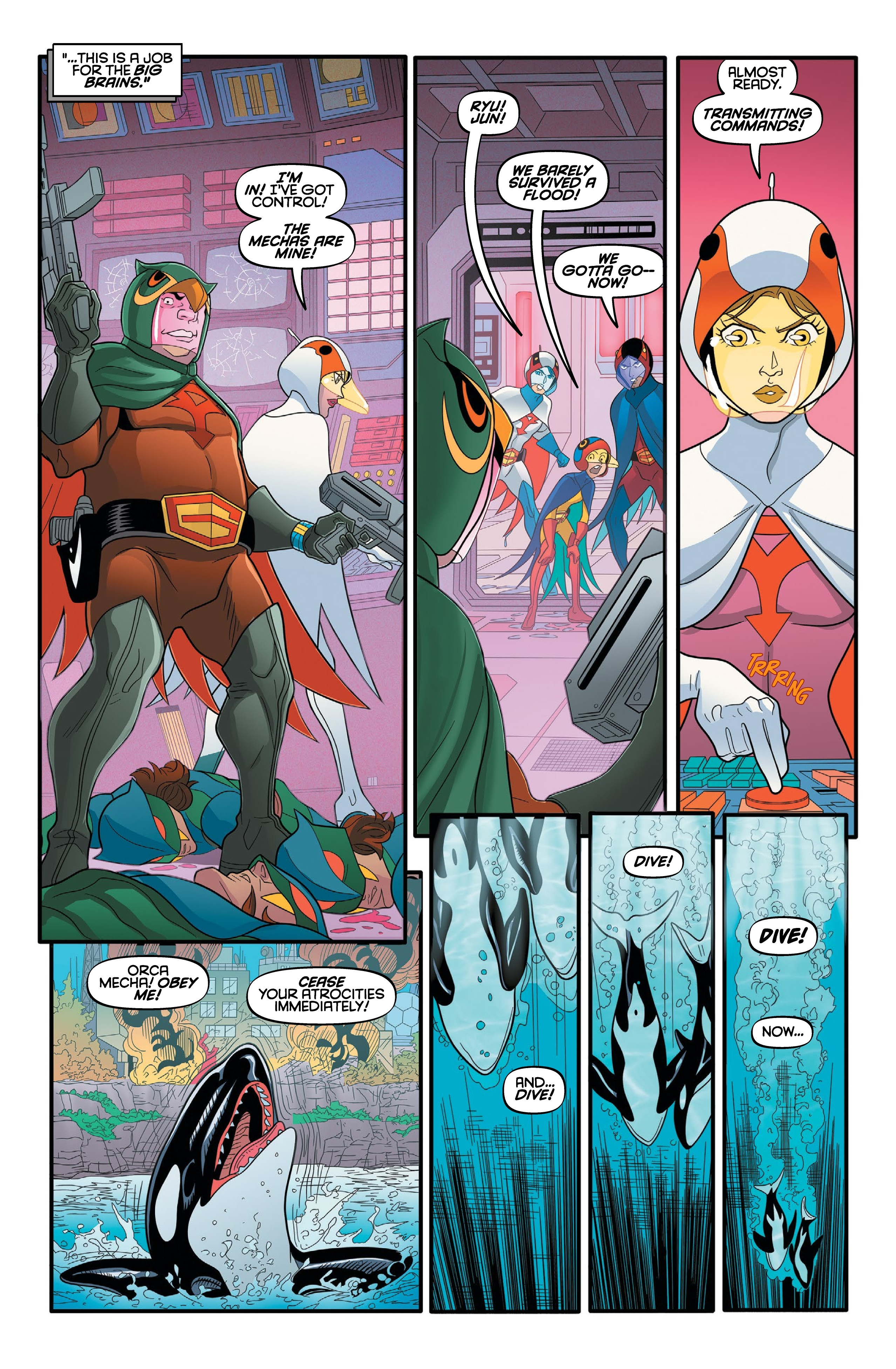 Read Gatchaman (Comic Book) Manga Online