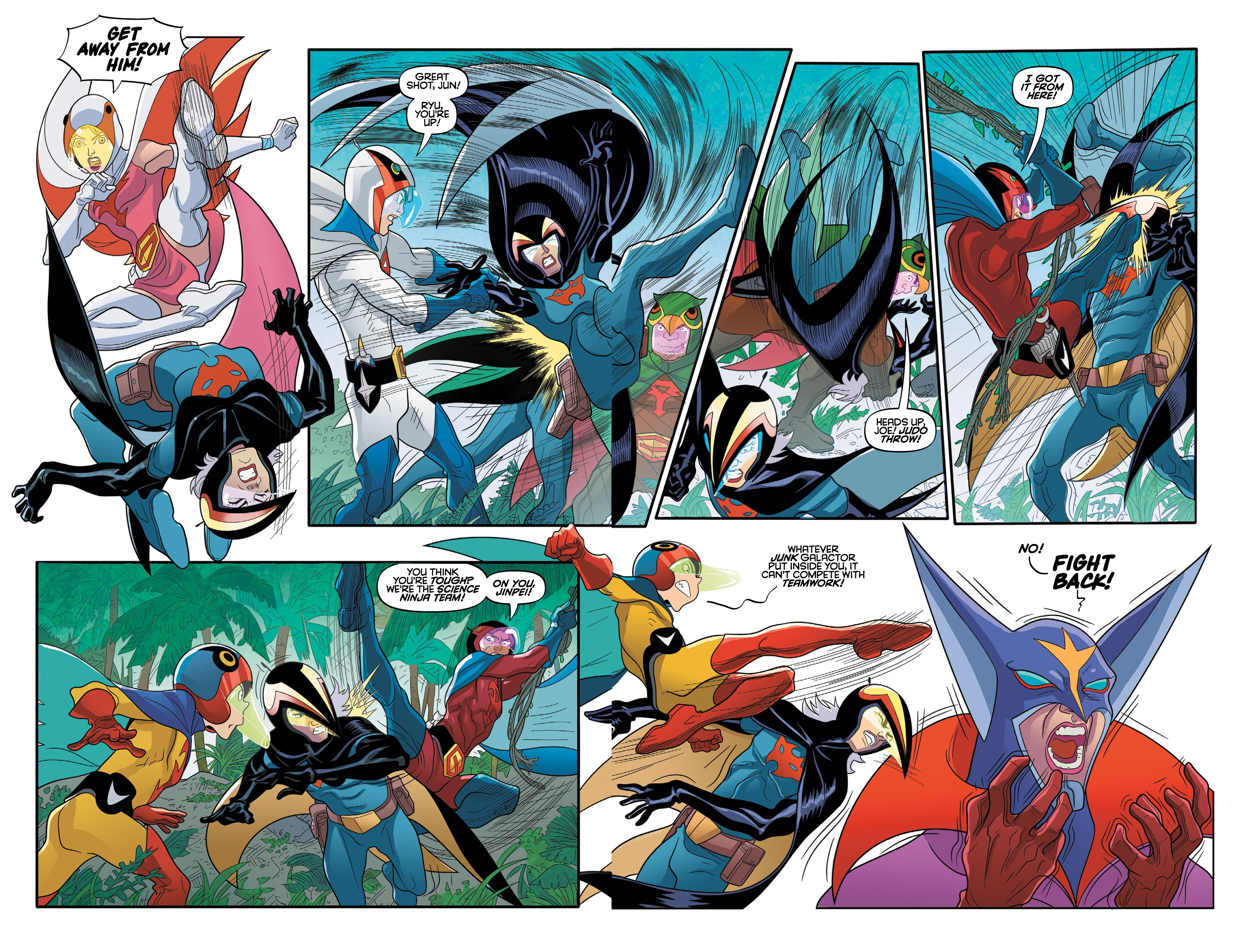 Read Gatchaman (Comic Book) Manga Online