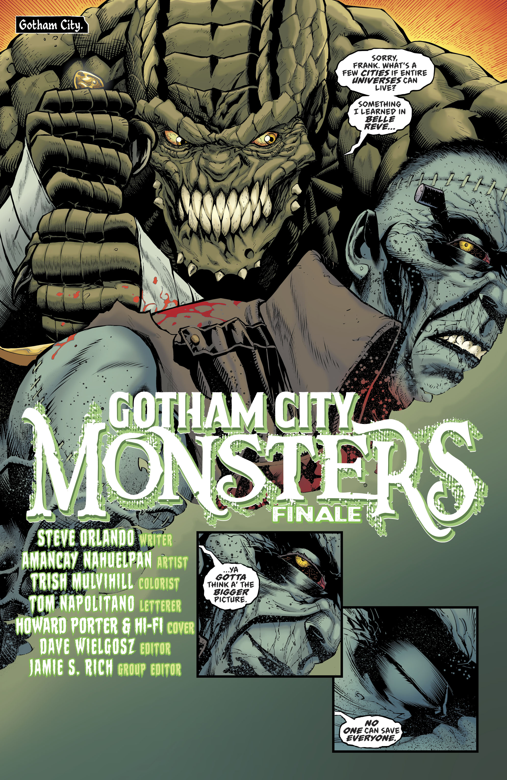 Read Gotham City Monsters (2019) Manga Online