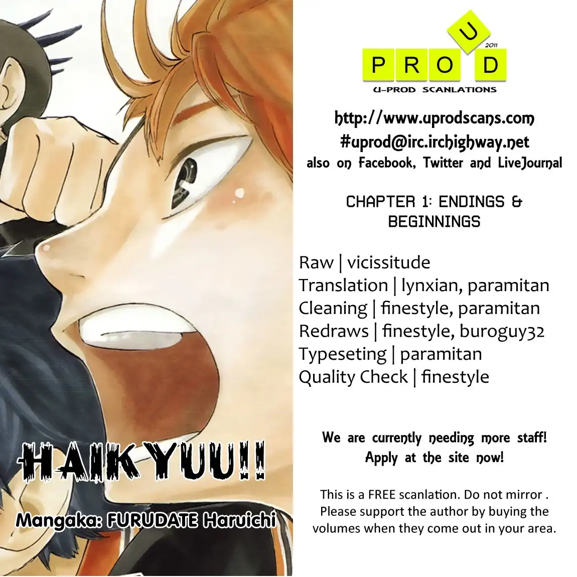 Read Haikyuu!! Manga Online