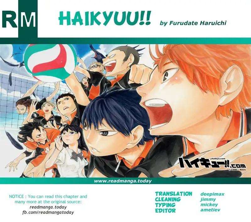 Read Haikyuu!! Manga Online