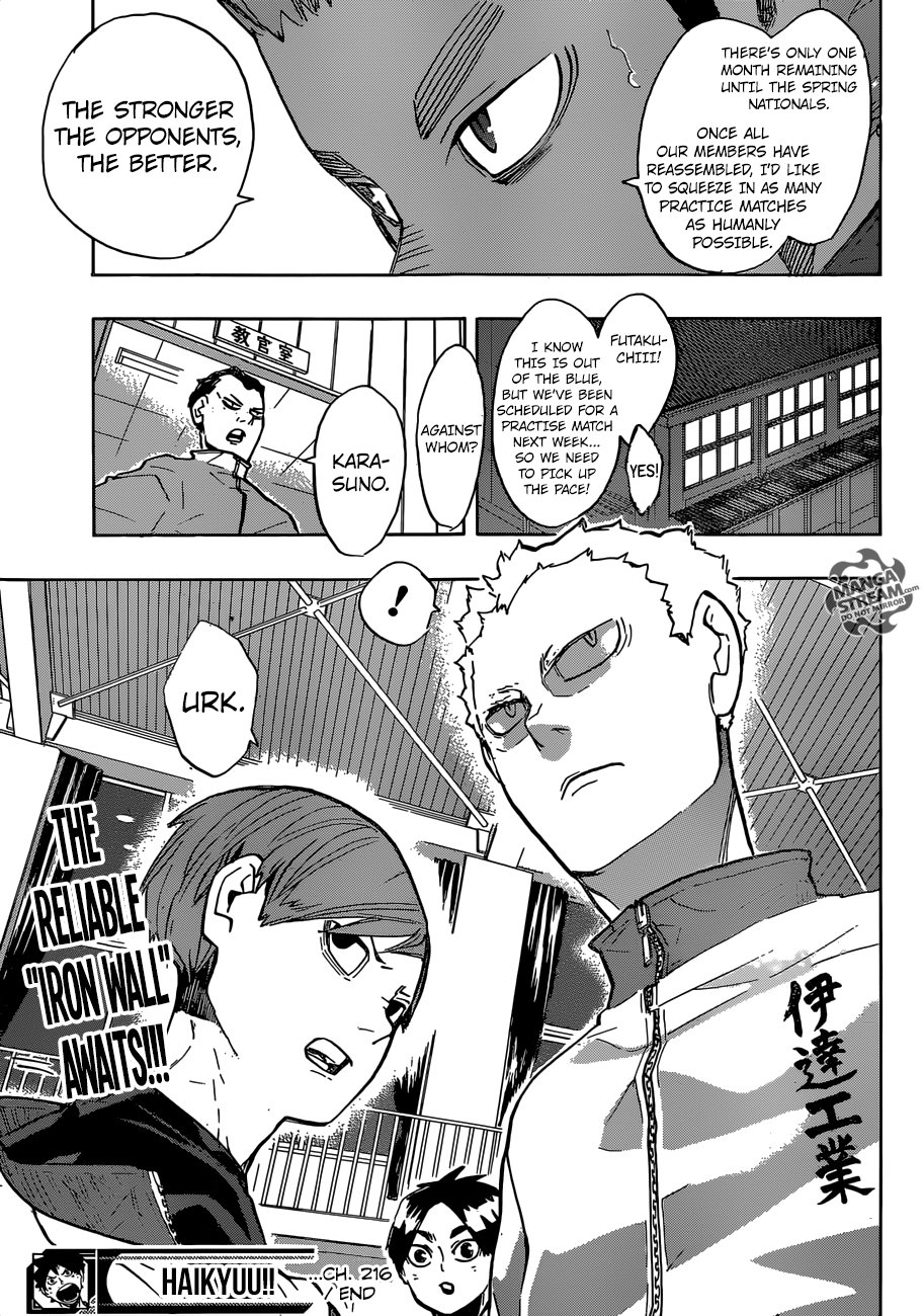 Read Haikyuu!! Manga Online
