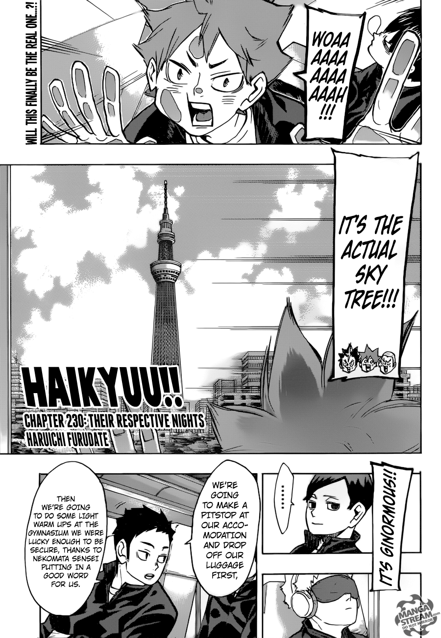Read Haikyuu!! Manga Online