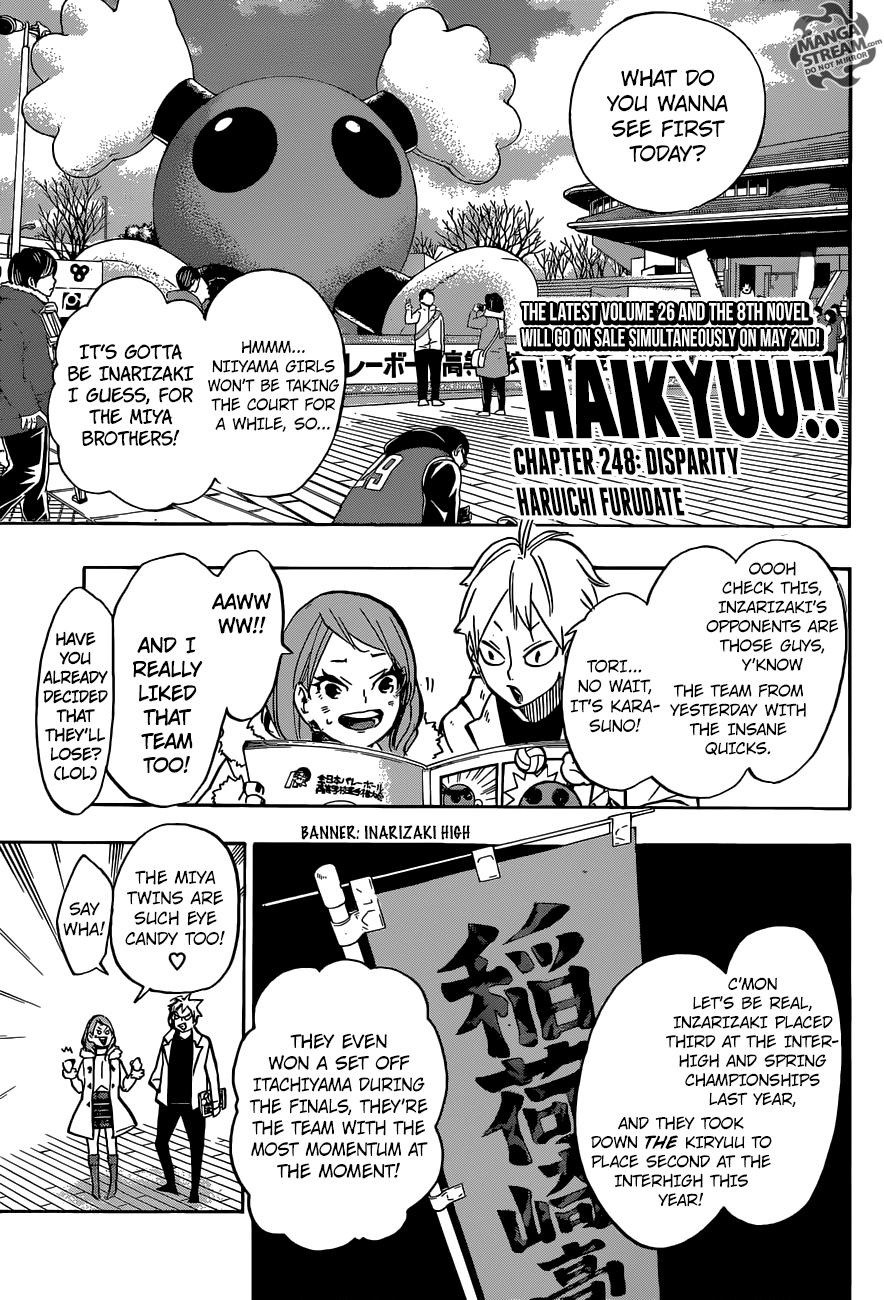 Read Haikyuu!! Manga Online