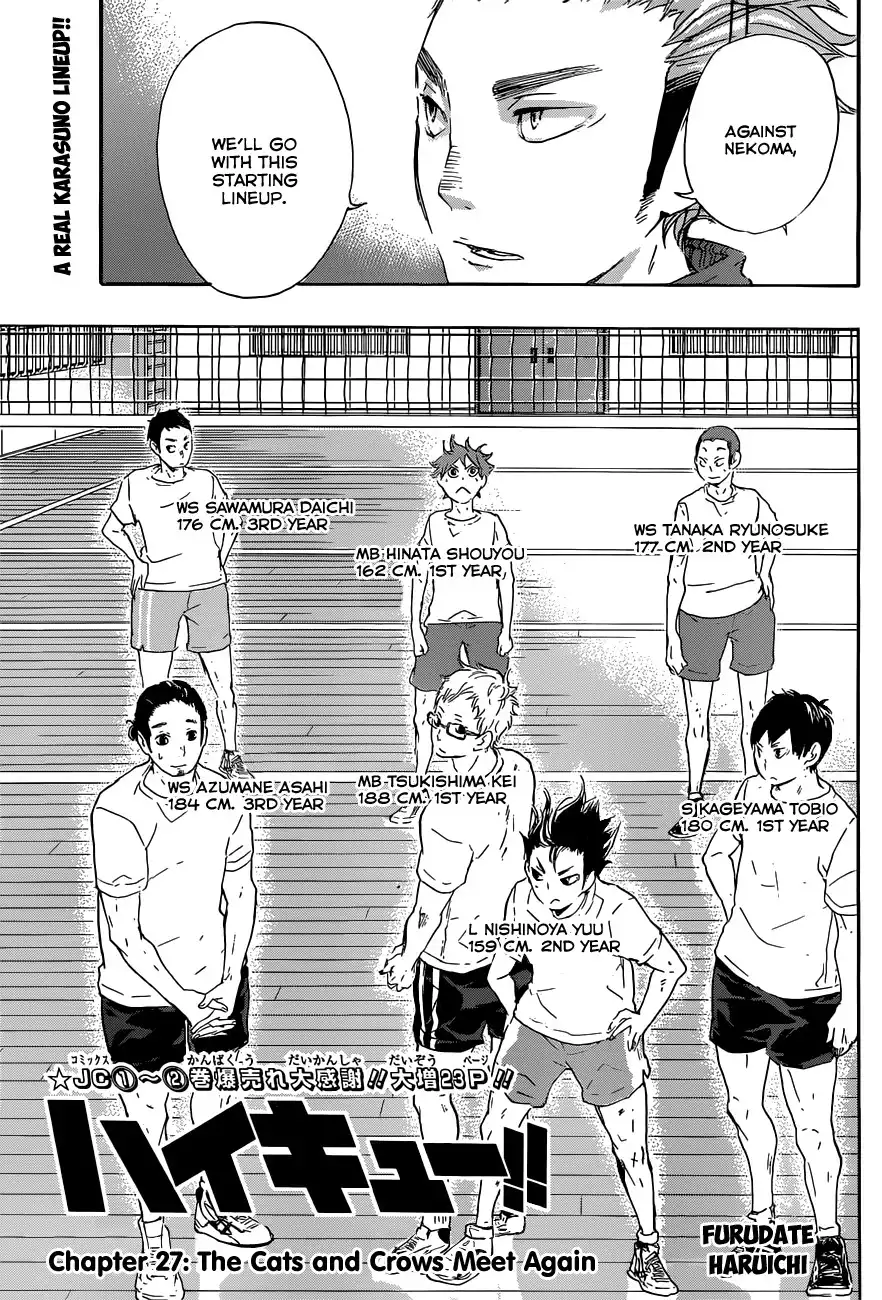 Read Haikyuu!! Manga Online