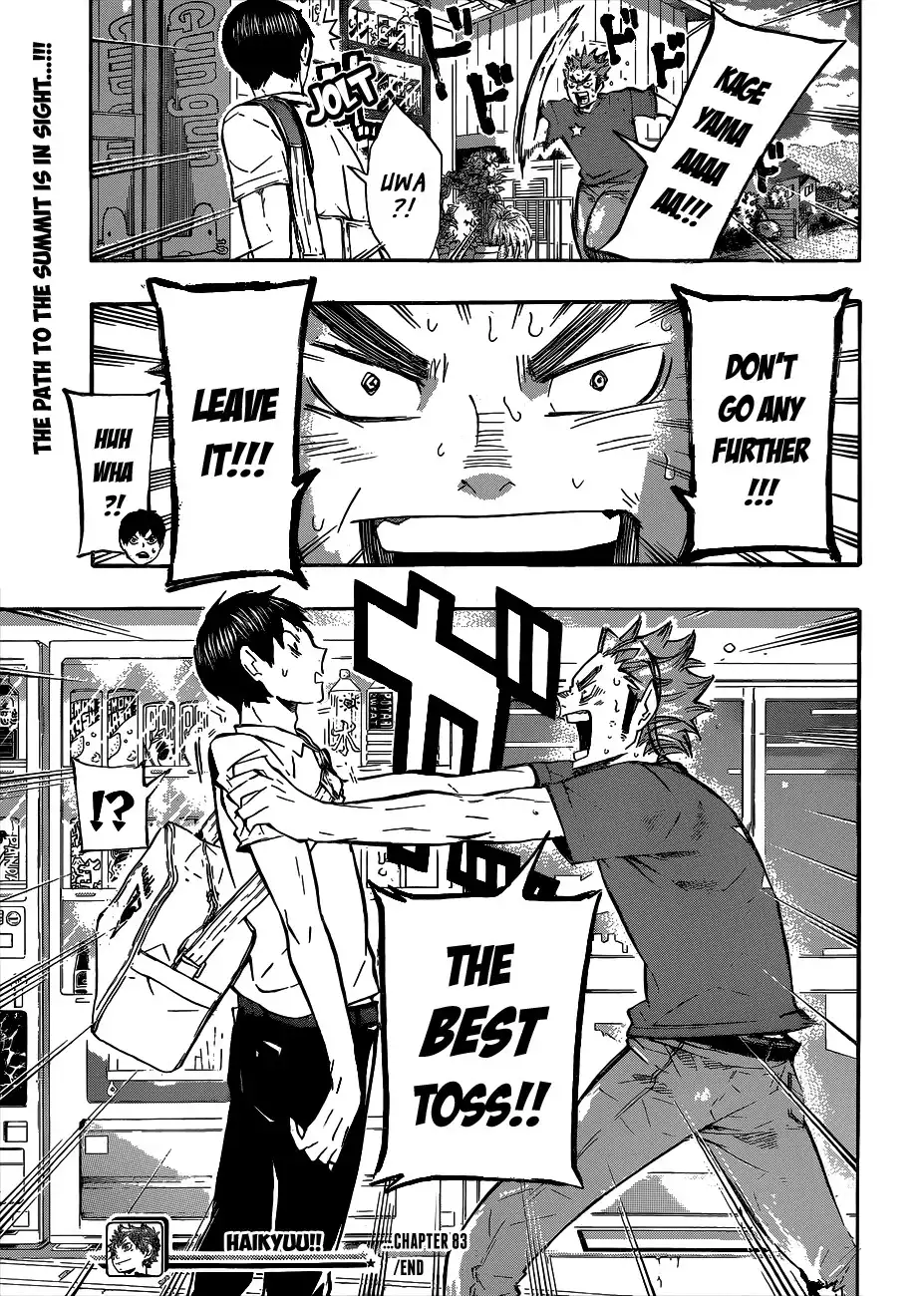 Read Haikyuu!! Manga Online