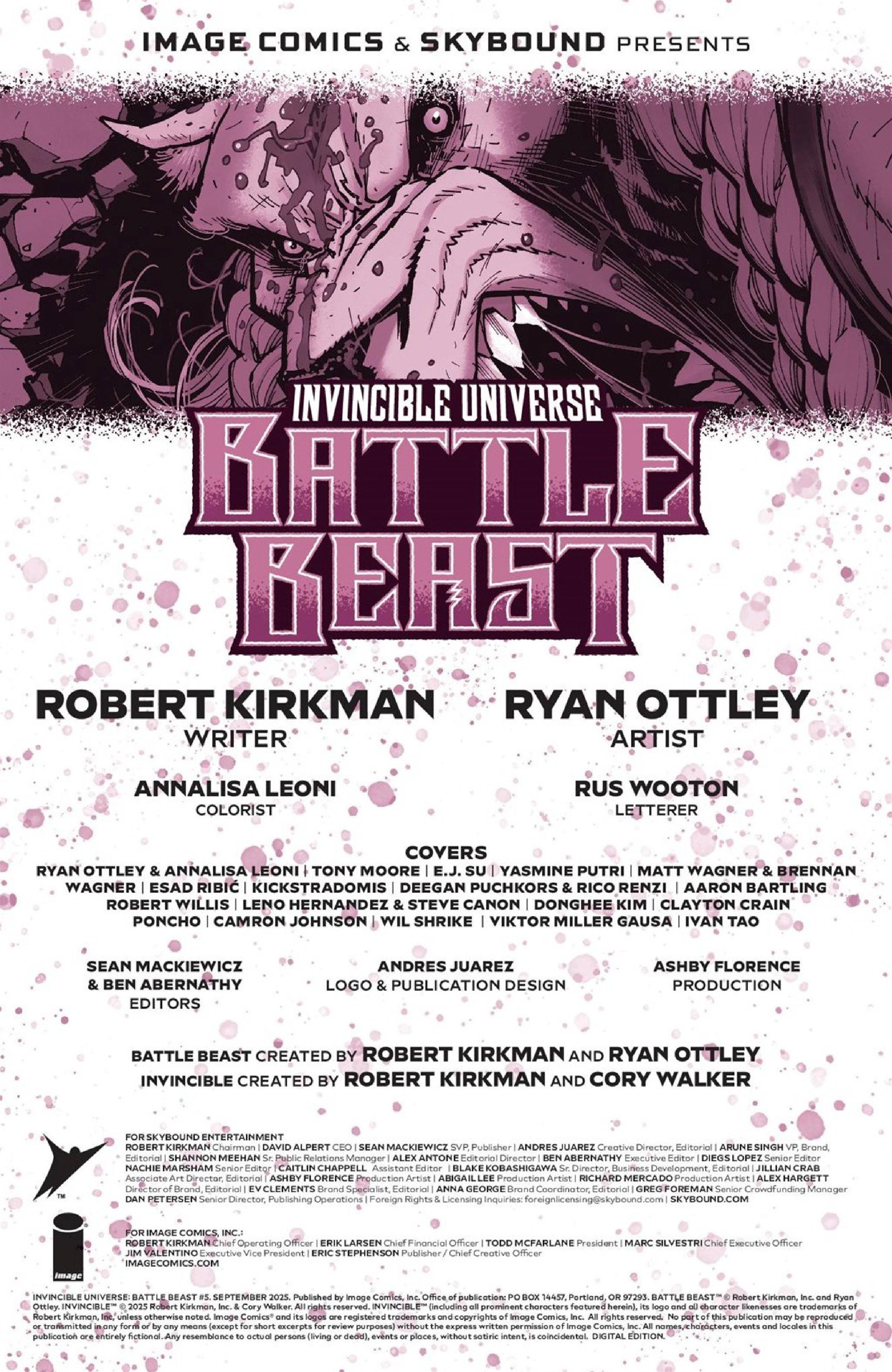 Read Invincible Universe Battle Beast (Comic Book) Manga Online