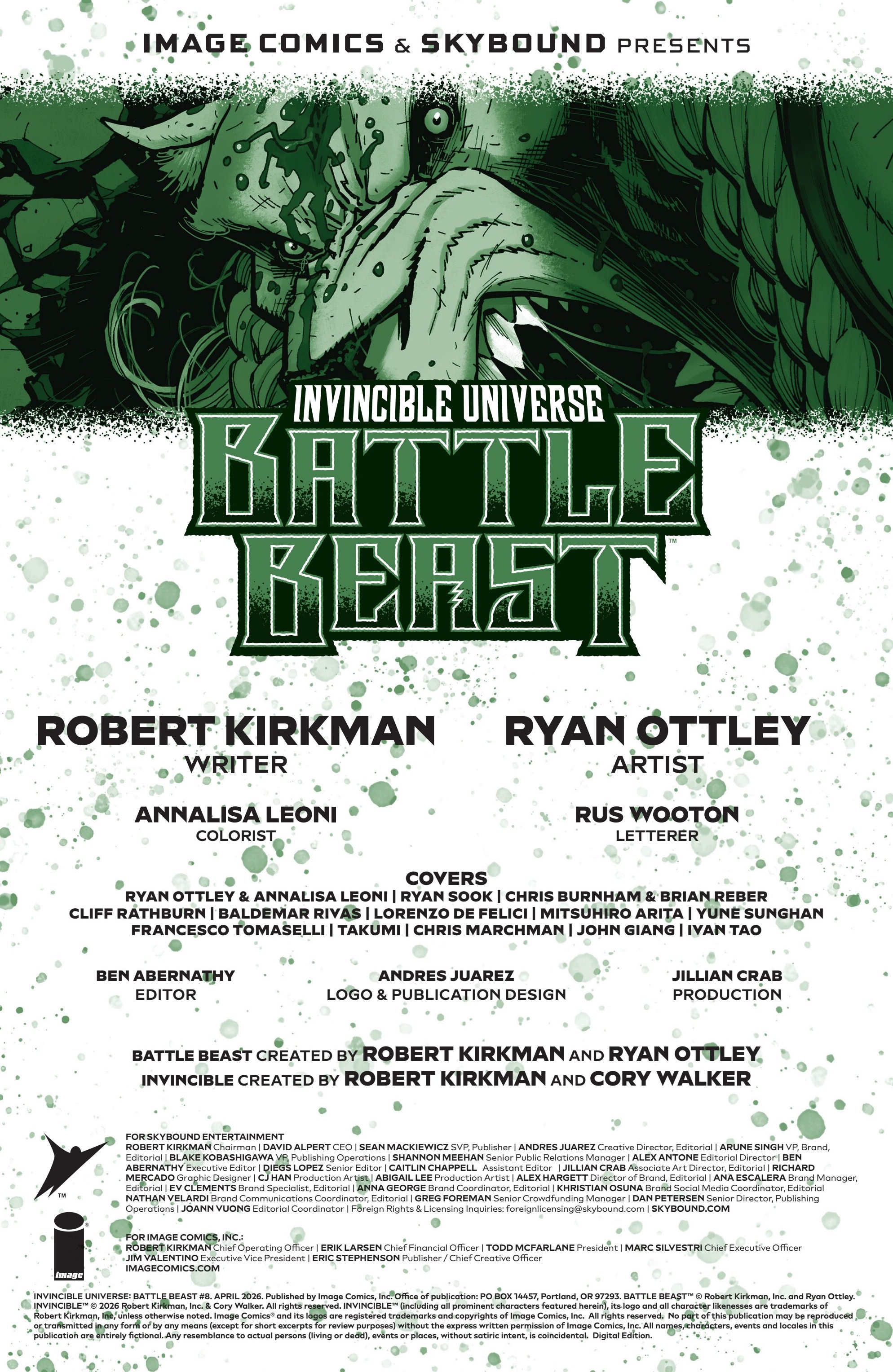 Read Invincible Universe Battle Beast (Comic Book) Manga Online