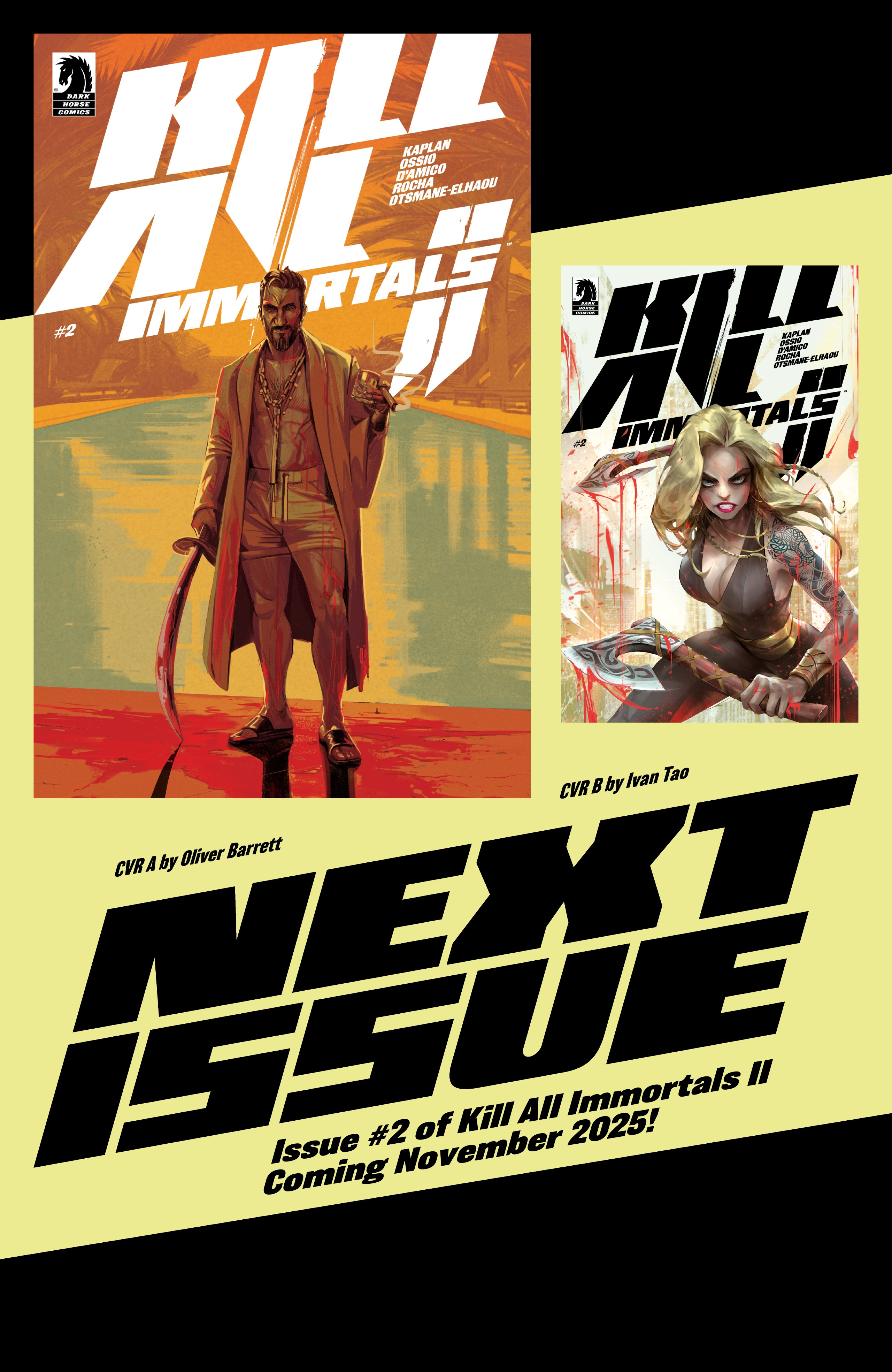 Read Kill All Immortals II (Comic Book) Manga Online