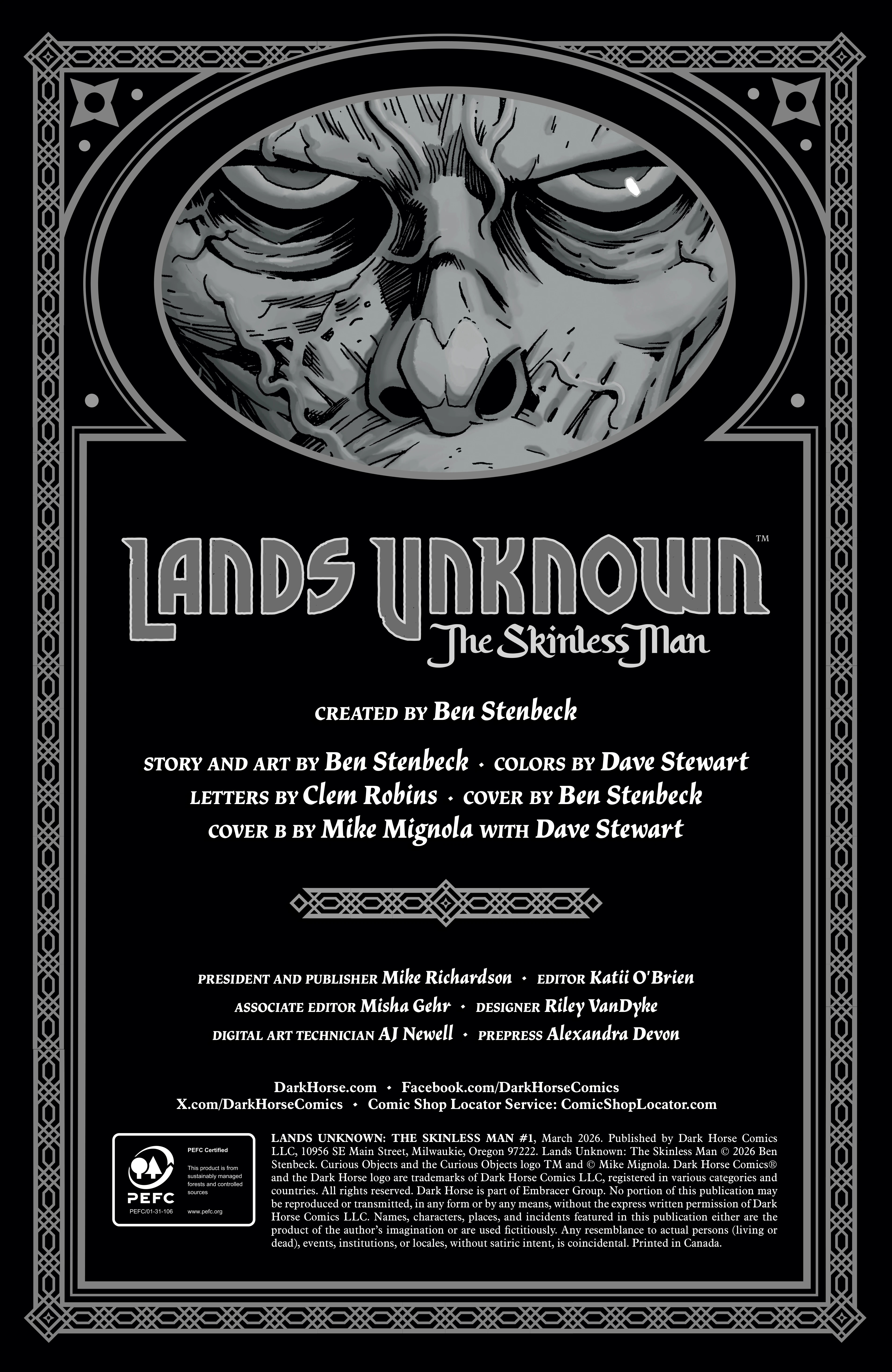 Read Lands Unknown The Skinless Man Comic Book Manga Online