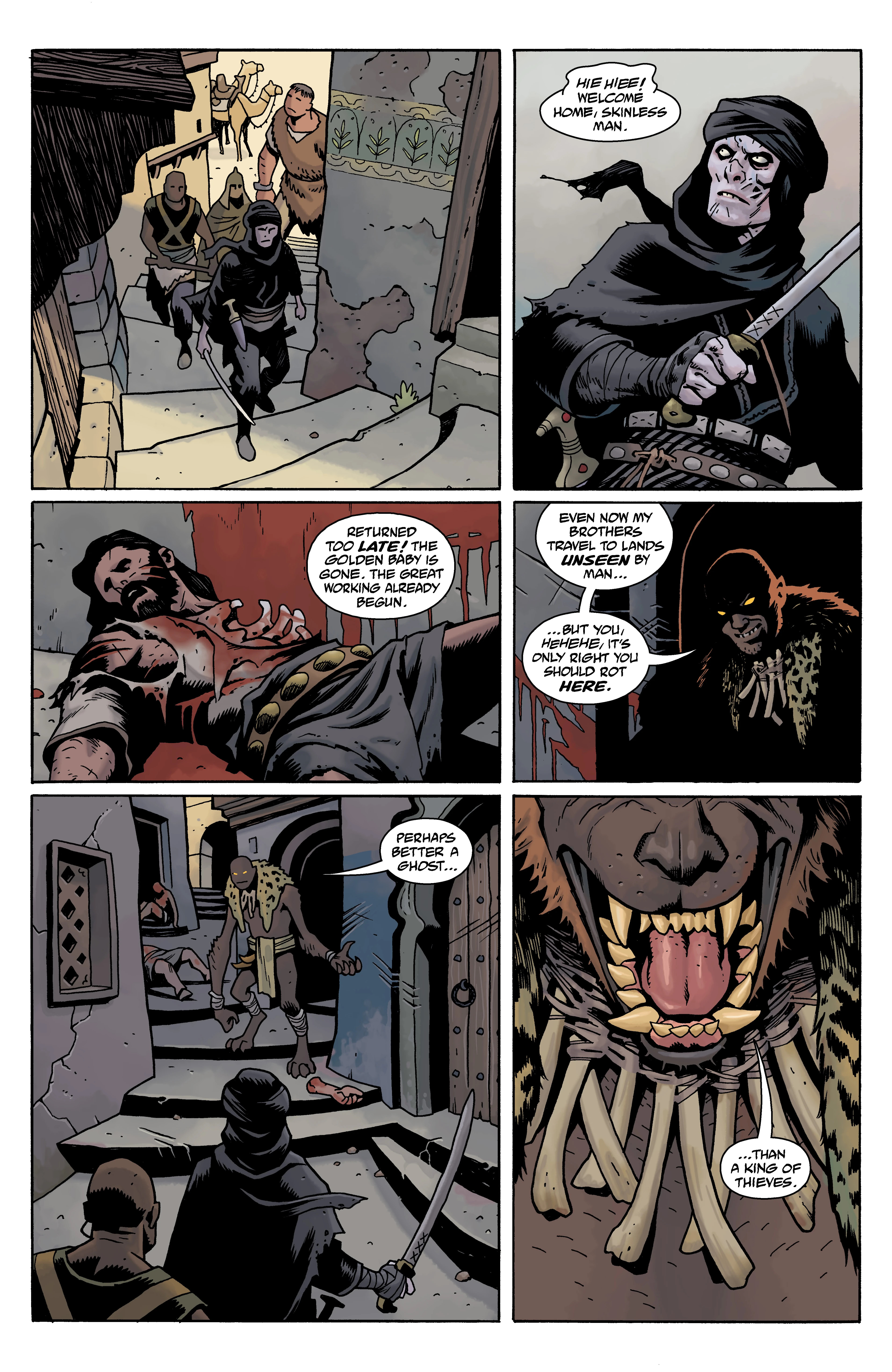 Read Lands Unknown The Skinless Man Comic Book Manga Online
