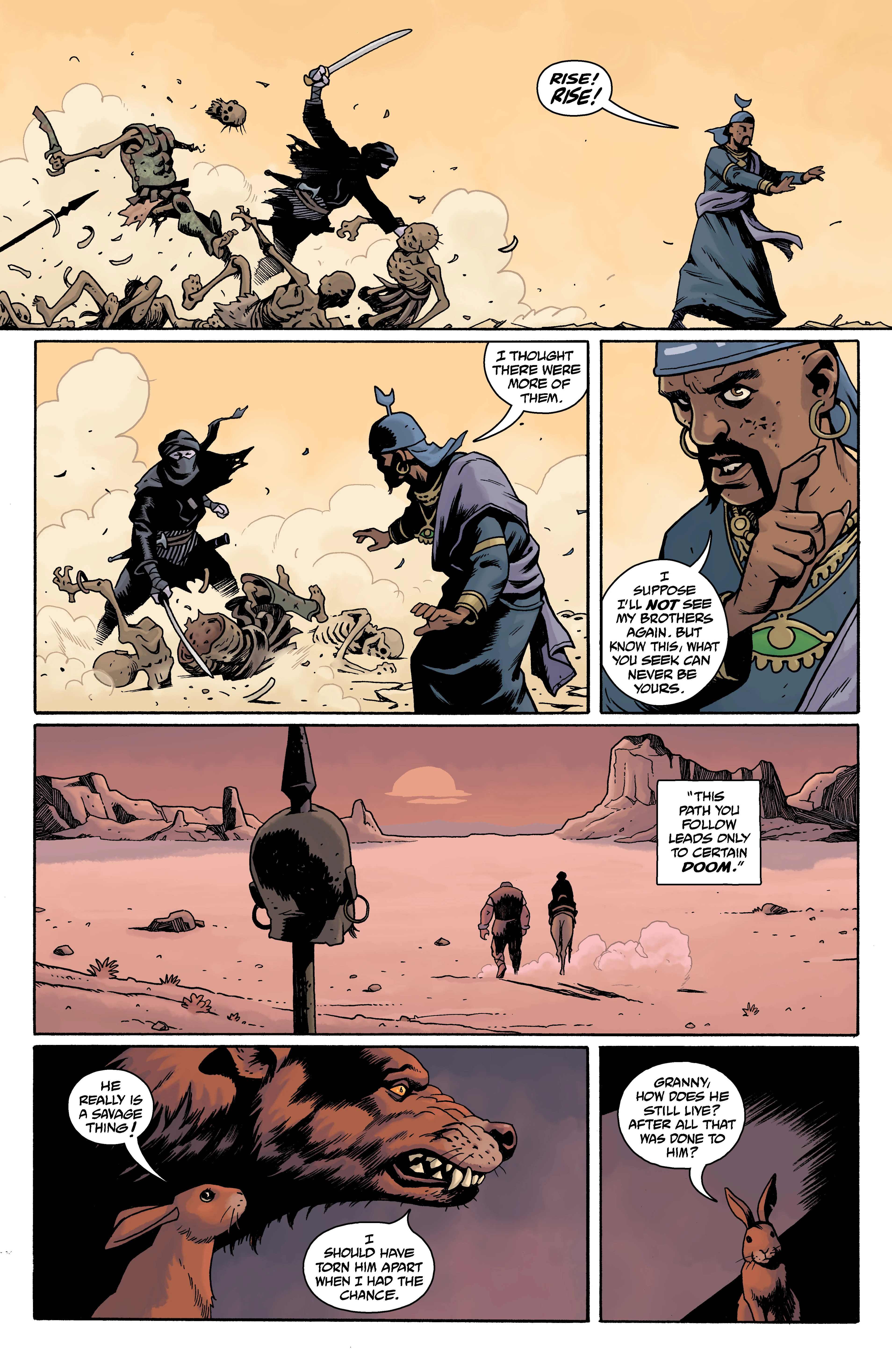 Read Lands Unknown The Skinless Man Comic Book Manga Online