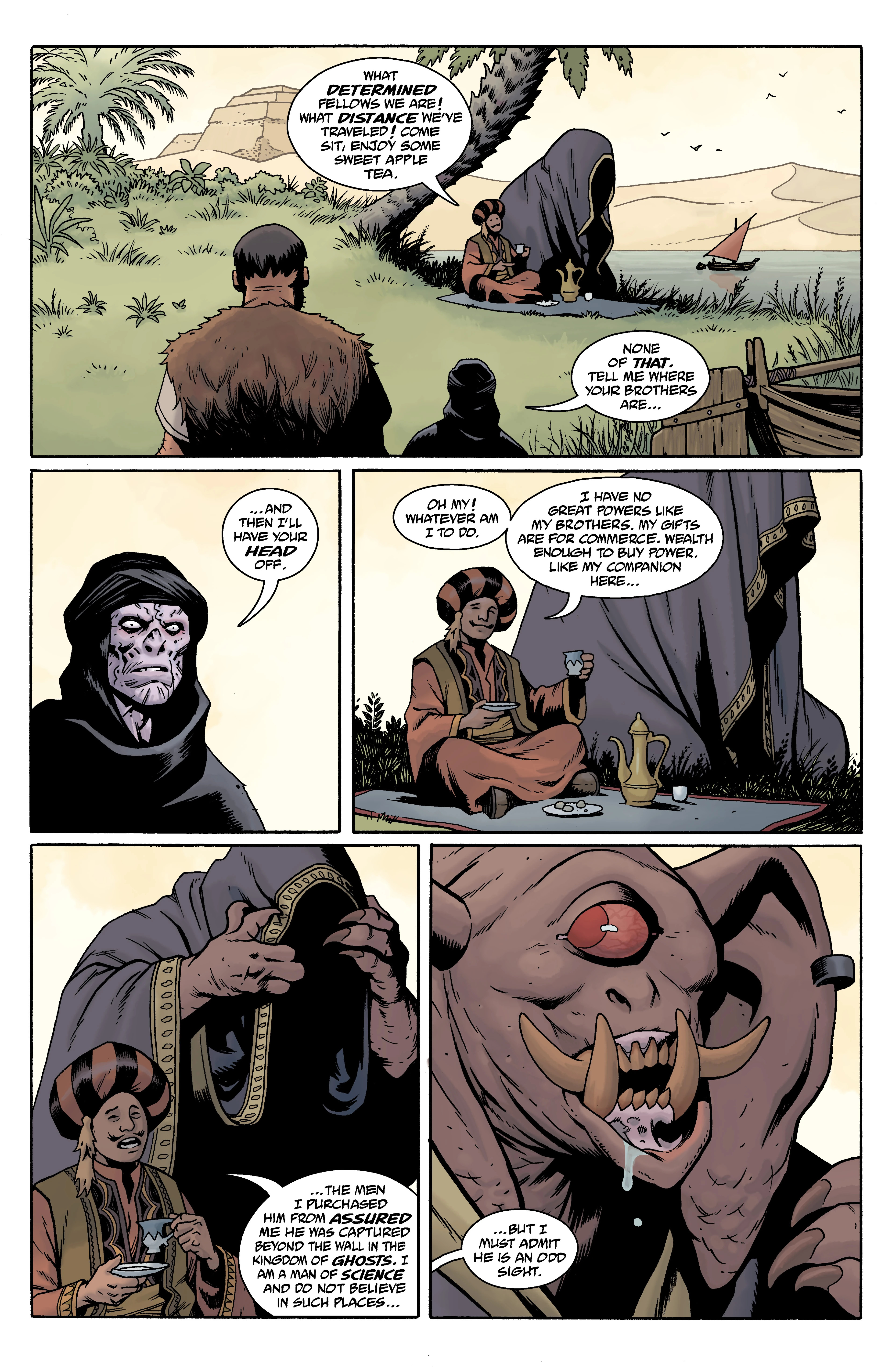Read Lands Unknown The Skinless Man Comic Book Manga Online