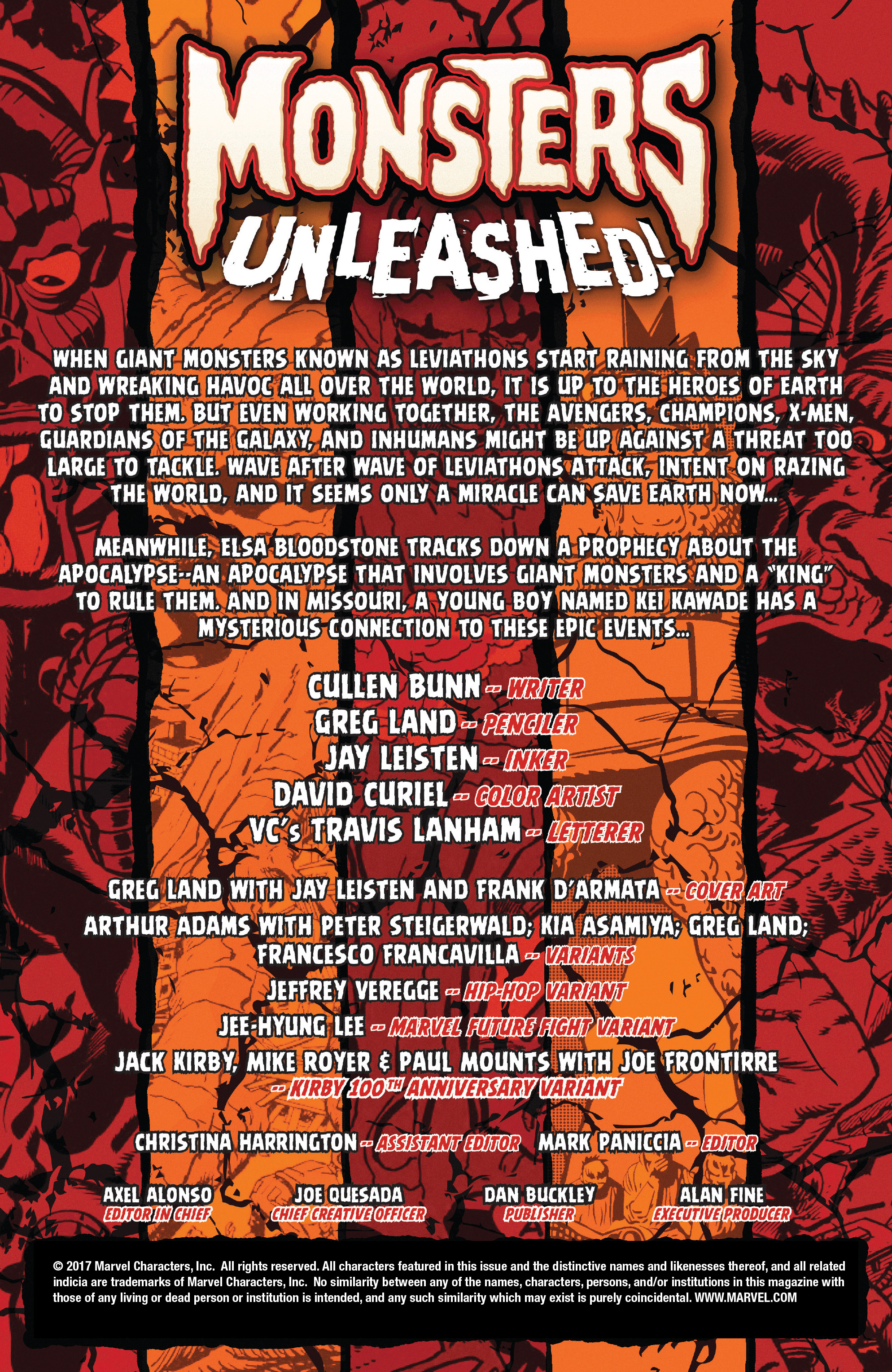 Read Monsters Unleashed (2017) Manga Online