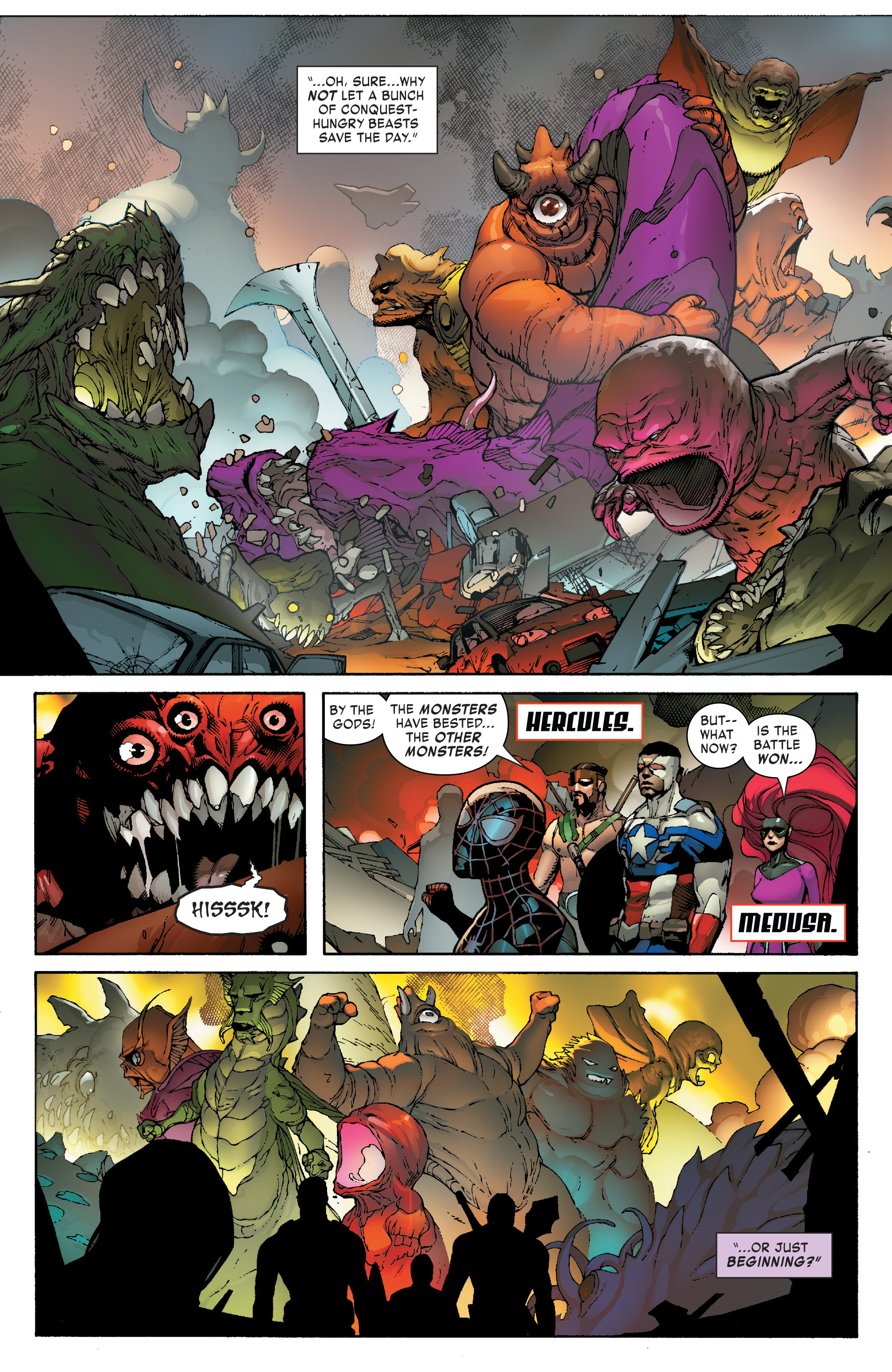 Read Monsters Unleashed (2017) Manga Online